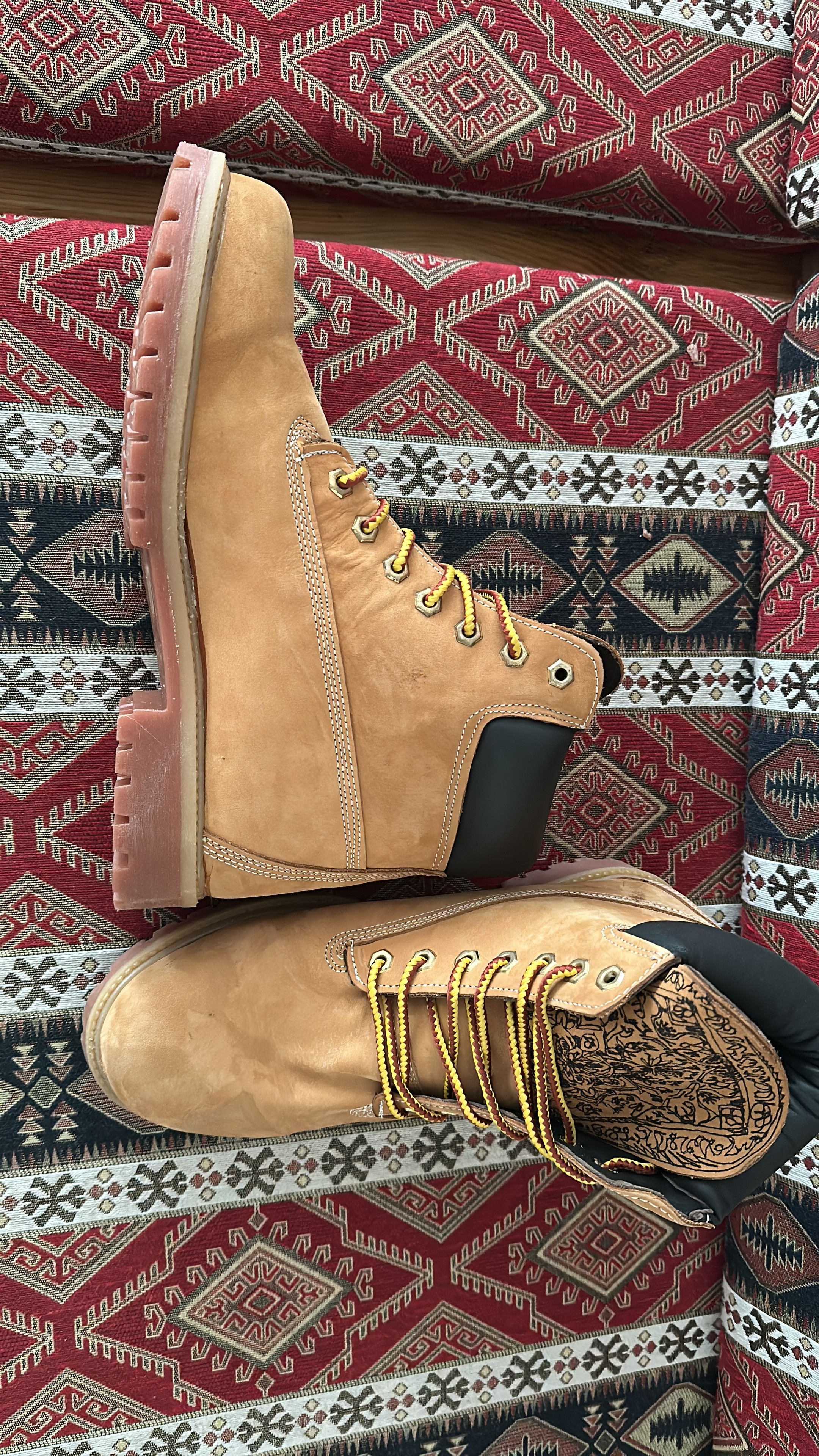 Derschutze Derschütze "yasmin v3" Boots Size 45 Timberland Style Size US 11 / EU 44 - 3 Thumbnail