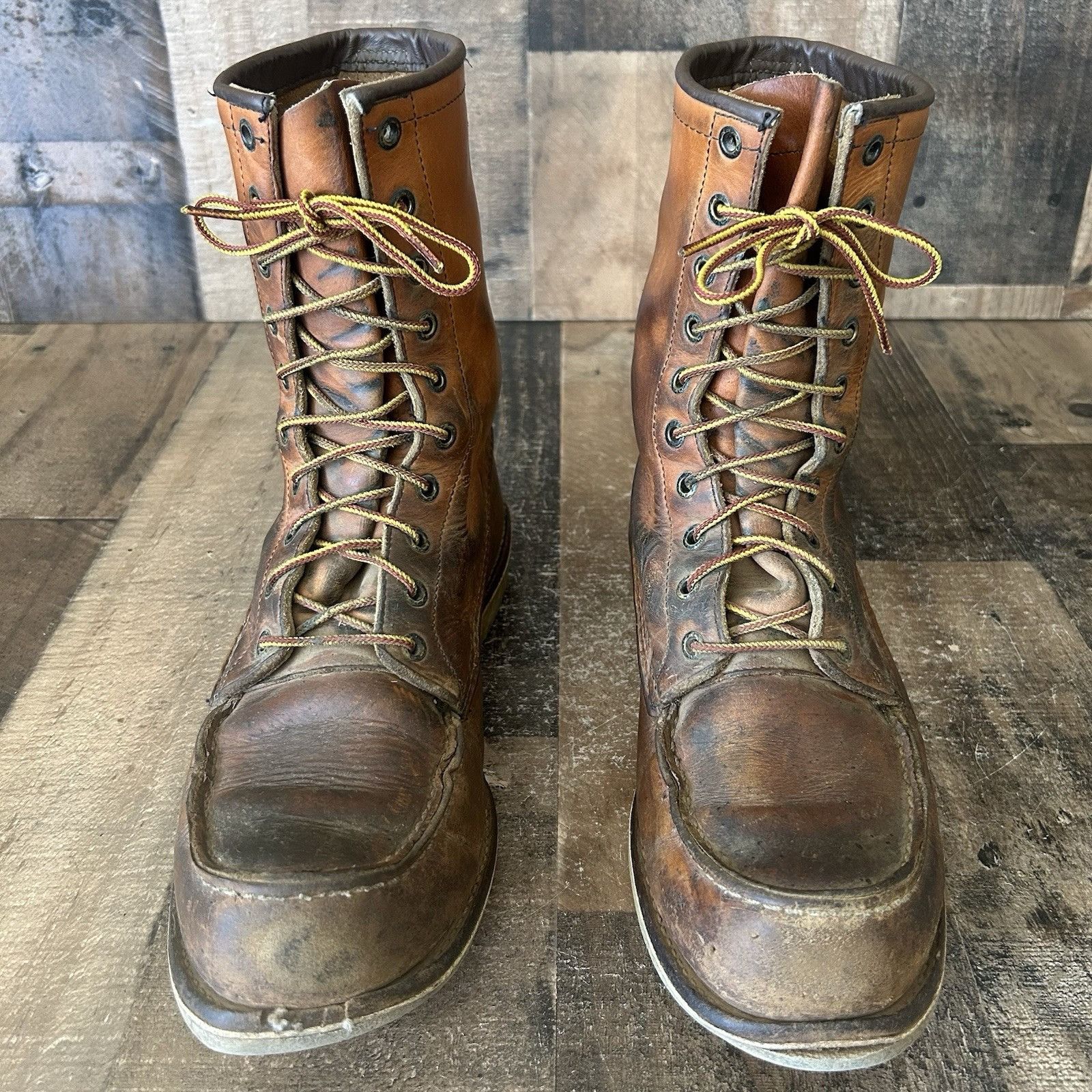 Red Wing Red Wing 10877 Moc Toe Work Boots Mens 11.5 D Size US 11.5 / EU 44-45 - 3 Thumbnail