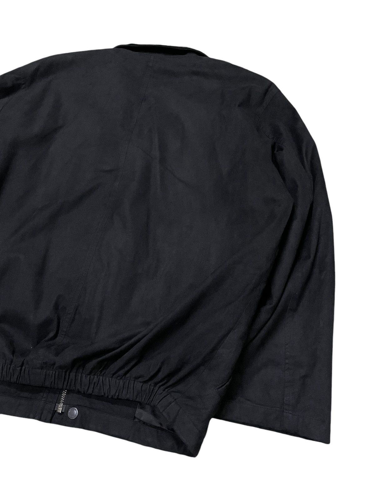Burberry × Vintage Vintage Burberry Black Suede Jacket Size US L / EU 52-54 / 3 - 8 Thumbnail