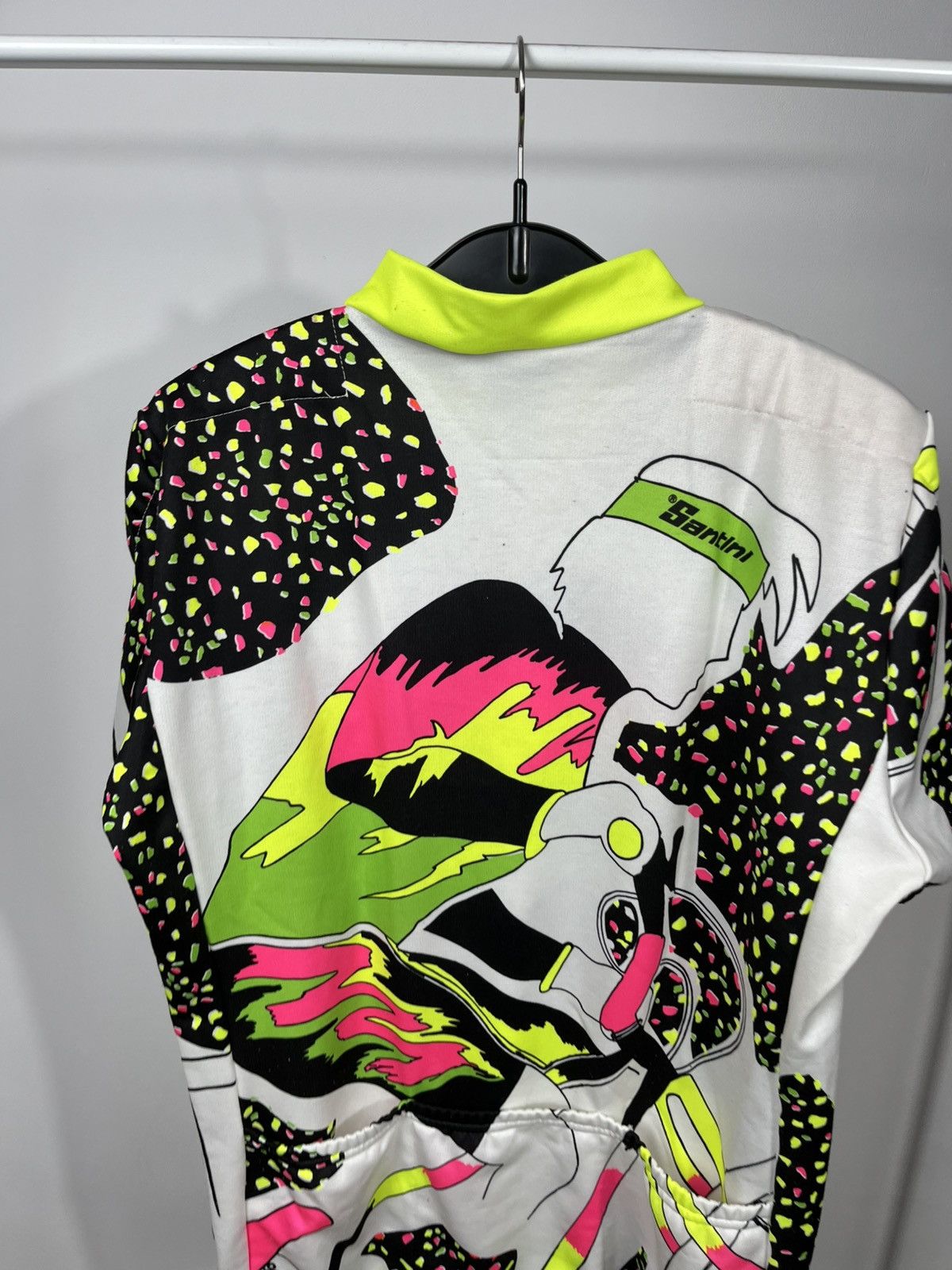 Other Vintage Santini Cycling Jersey Made in Italy XXL Bike Shirt Size US XXL / EU 58 / 5 - 14 Thumbnail