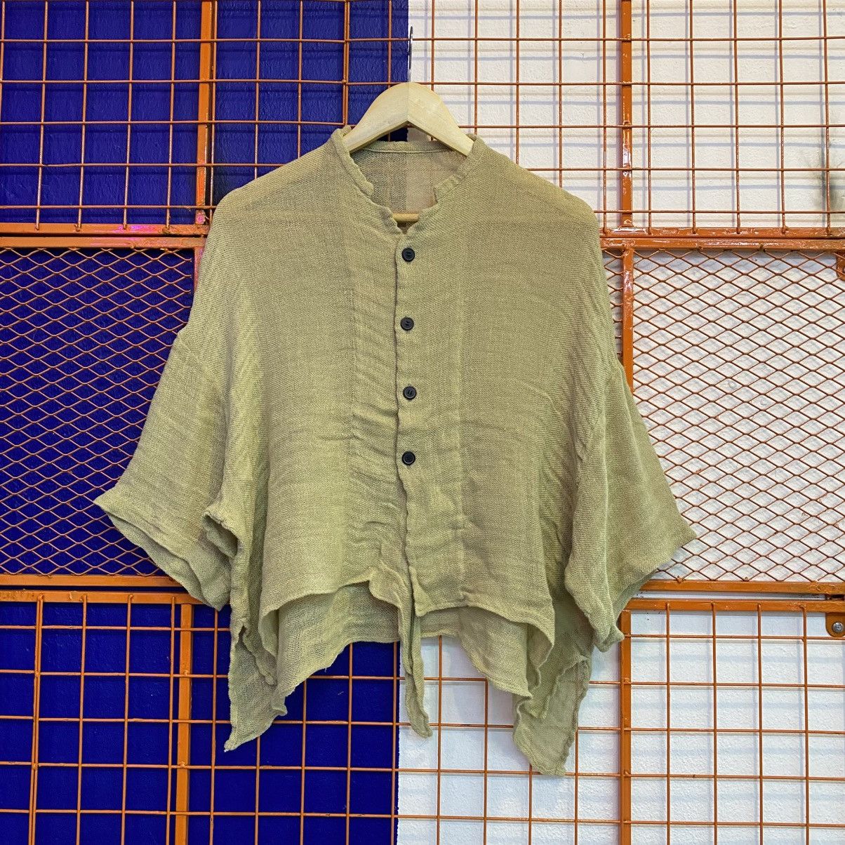 Yohji Yamamoto Vintage Yohji Yamamoto Blouse Designer Japanese Brand Size S / US 4 / IT 40 - 1 Thumbnail