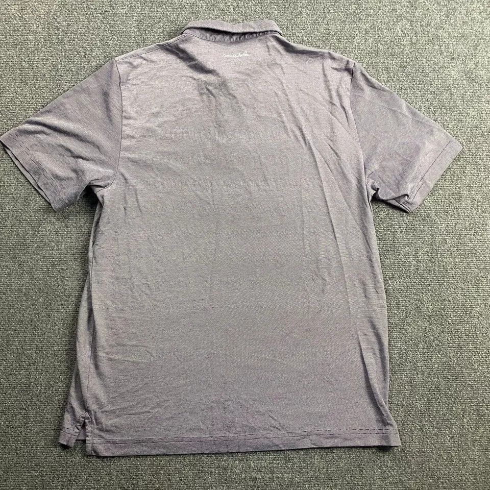 TravisMathew Travis Mathew Polo Shirt Men's Large Striped Pima Distressed Size US L / EU 52-54 / 3 - 4 Thumbnail