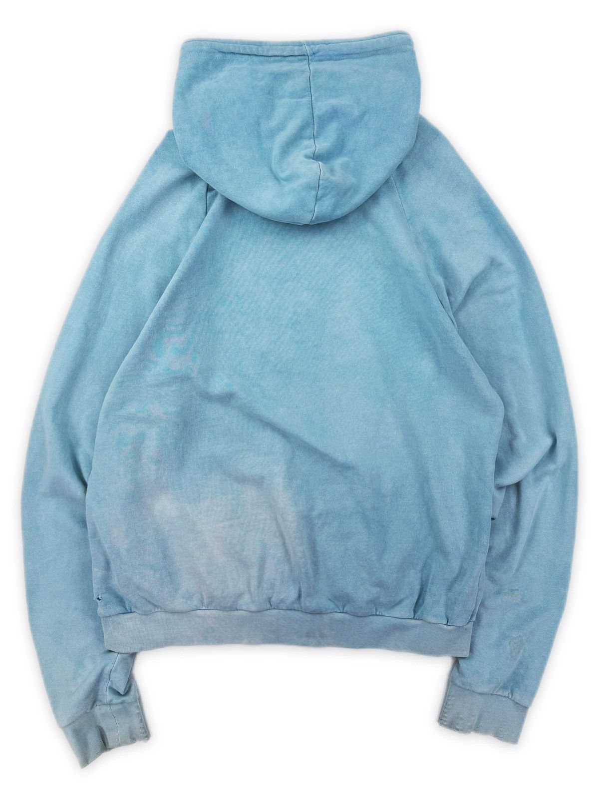 Raf Simons AW04 Raf Simons ‘Waves’ Reverse Paisley Light Blue Hoodie Size US M / EU 48-50 / 2 - 4 Thumbnail