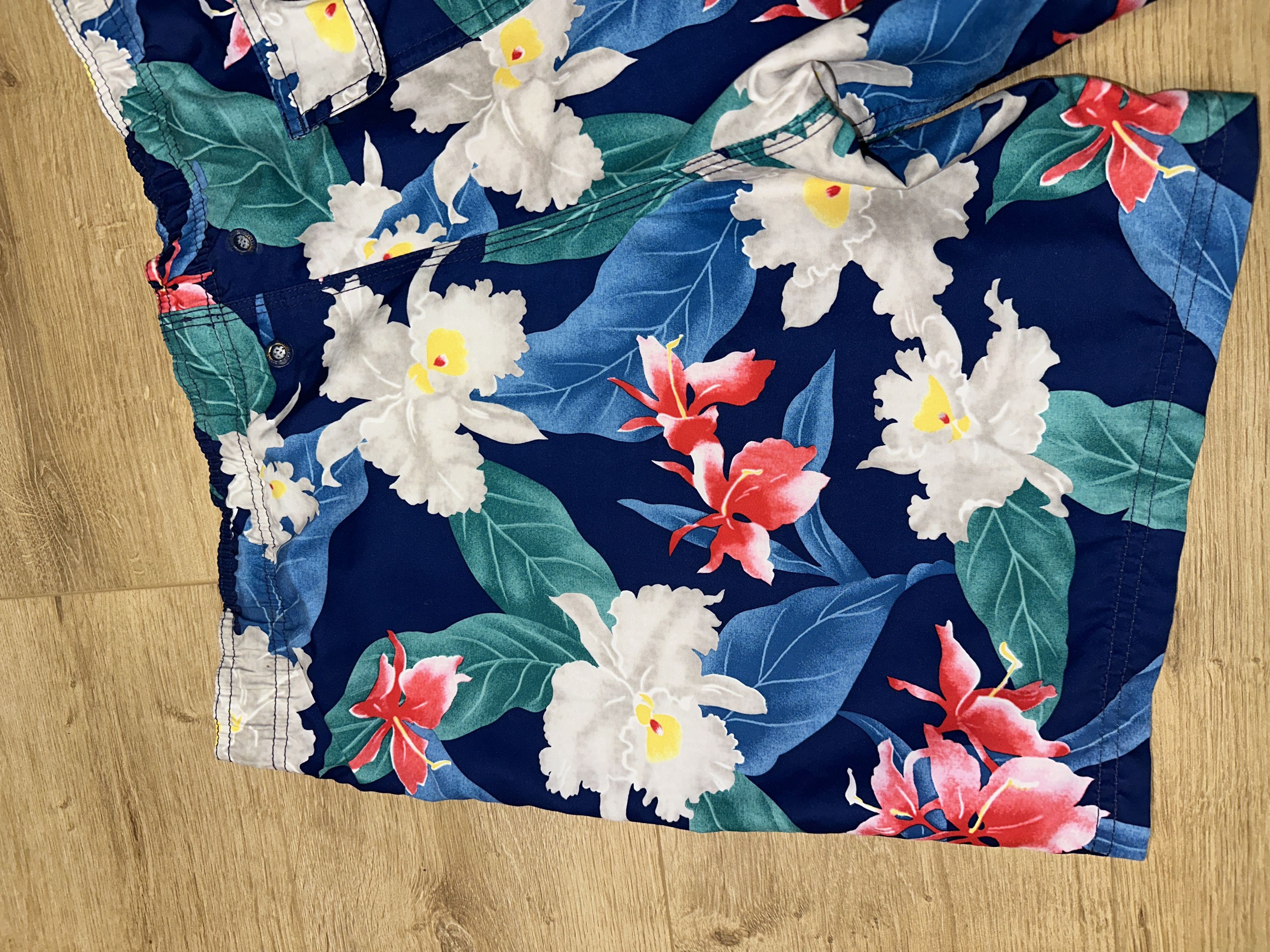 Sundek Floral Sundek M Beach Swim Board Shorts Suit Pockets Size M Size US 32 / EU 48 - 5 Thumbnail