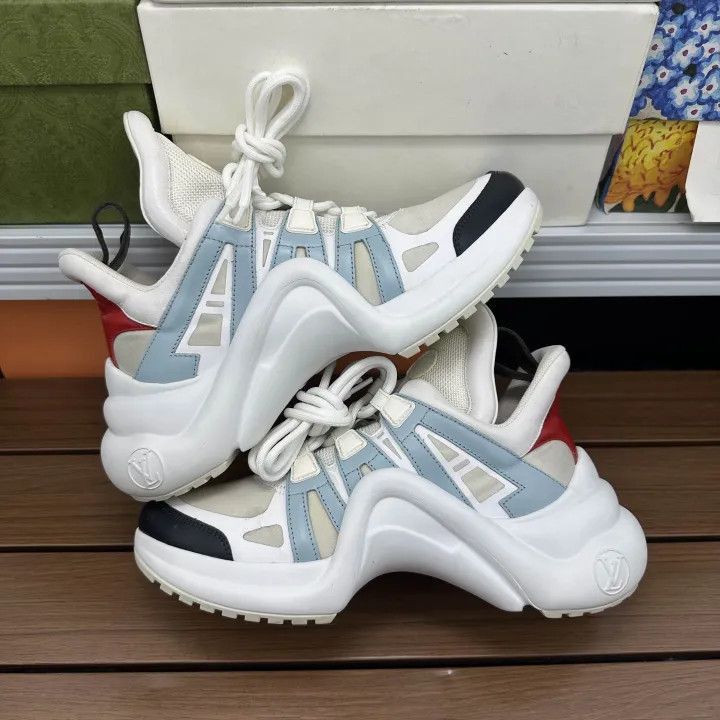 Louis Vuitton Louis Vuitton Archlight Low-Top Sneakers for Women -2508 Size US 6 / IT 36 - 6 Thumbnail