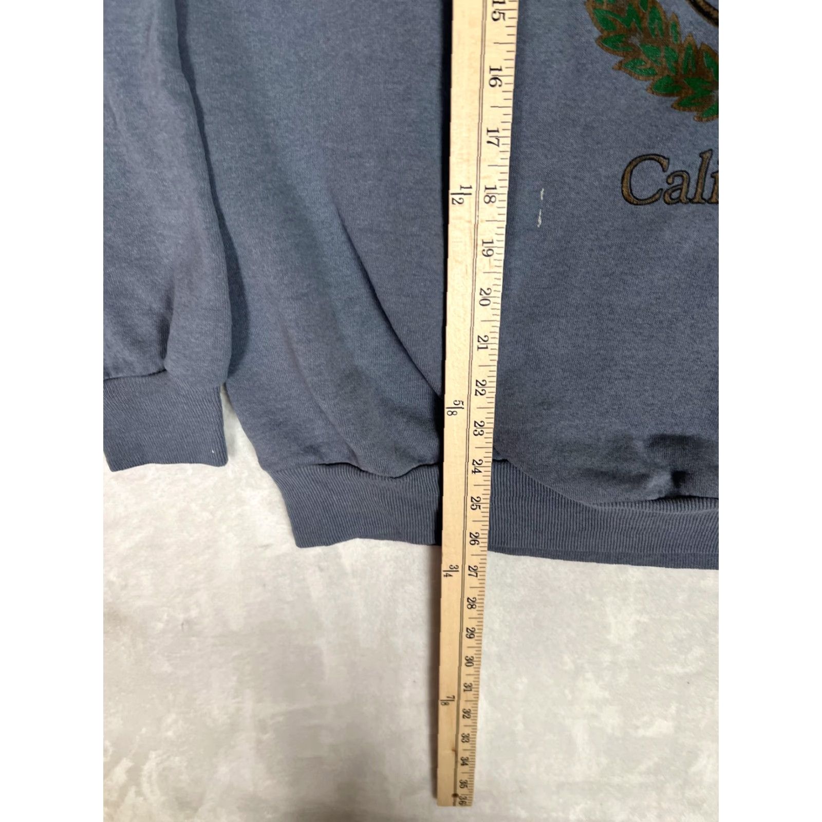 Jerzees VINTAGE Sanger California Sweatshirt Mens 2XL Blue Crewneck Fleece USA Made Jerzees Graphic Print Size US XXL / EU 58 / 5 - 6 Thumbnail