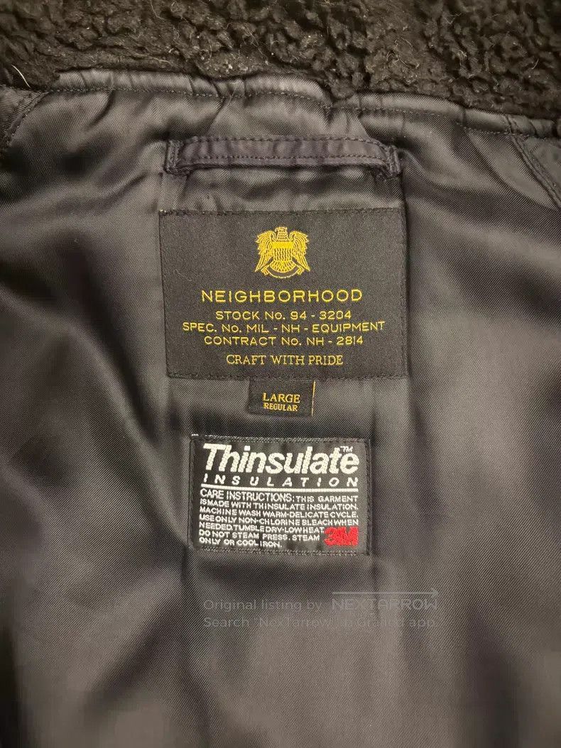 Neighborhood Neighborhood Wolf Fur Insulated Jacket Size US L / EU 52-54 / 3 - 6 Thumbnail