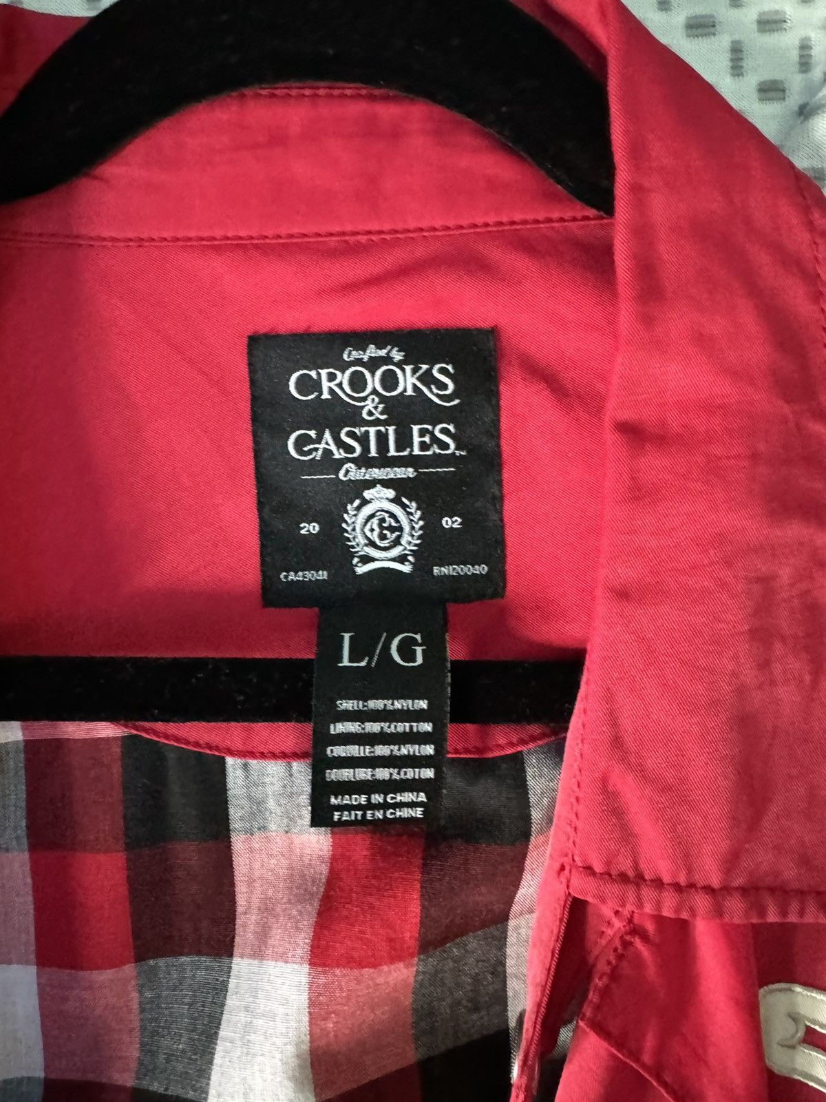 Crooks & Castles 2010 CRKS Medusa Satin Light jacket Size US L / EU 52-54 / 3 - 2 Thumbnail
