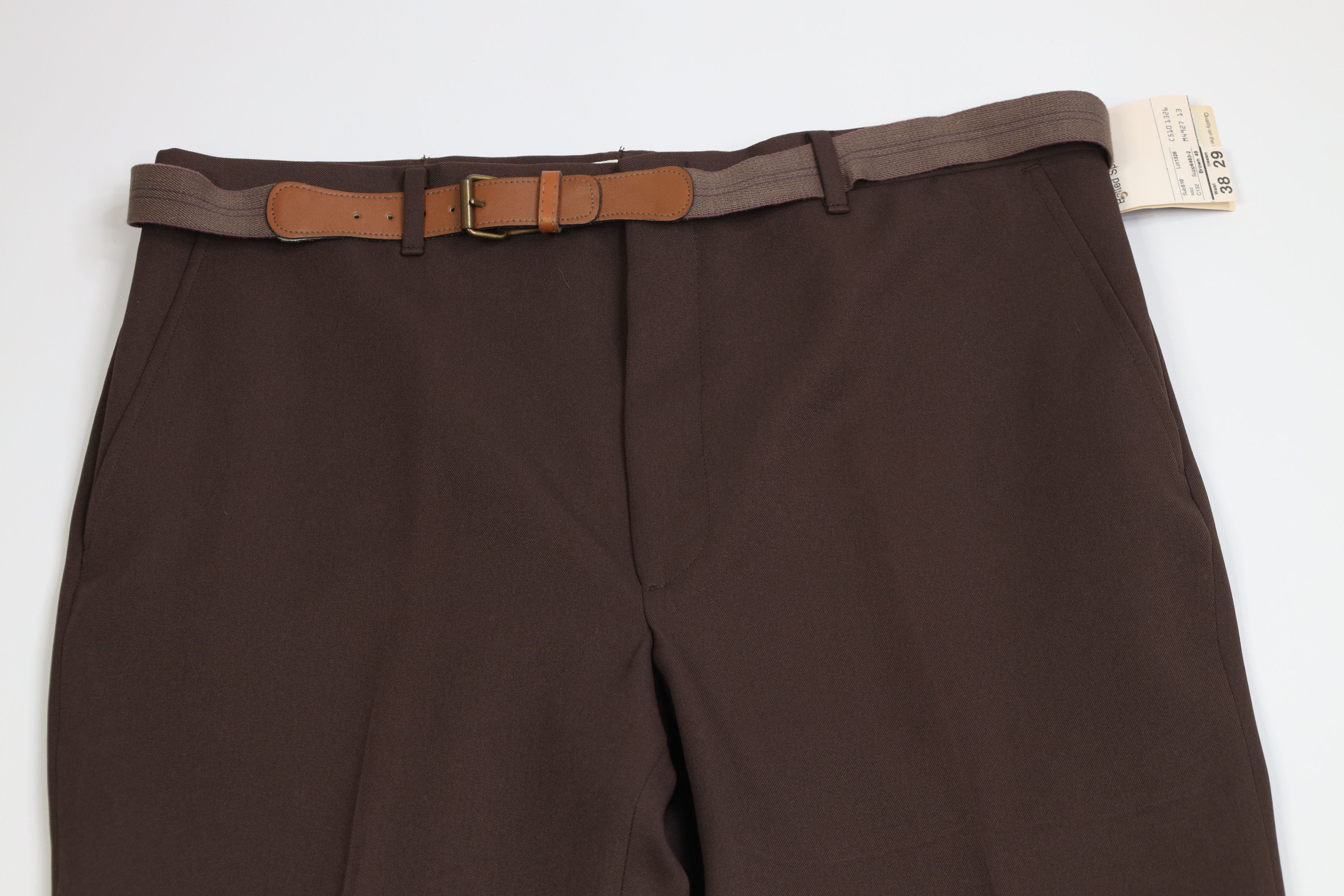 Vintage Deadstock Vintage 70s Streetwear Wide Leg Chino Pants USA Size US 38 / EU 54 - 2 Thumbnail