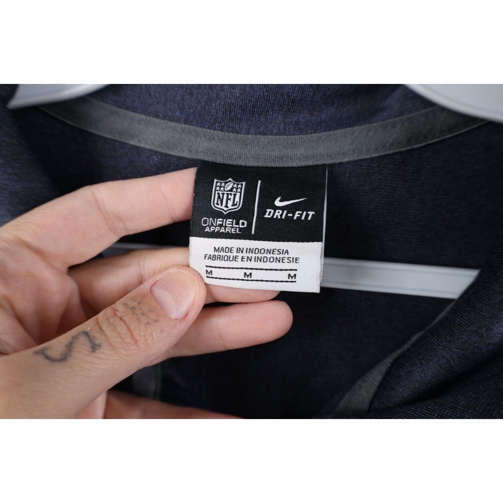 Nike Nike On Field Chicago Bears Football Half Zip Jacket Size US M / EU 48-50 / 2 - 10 Thumbnail