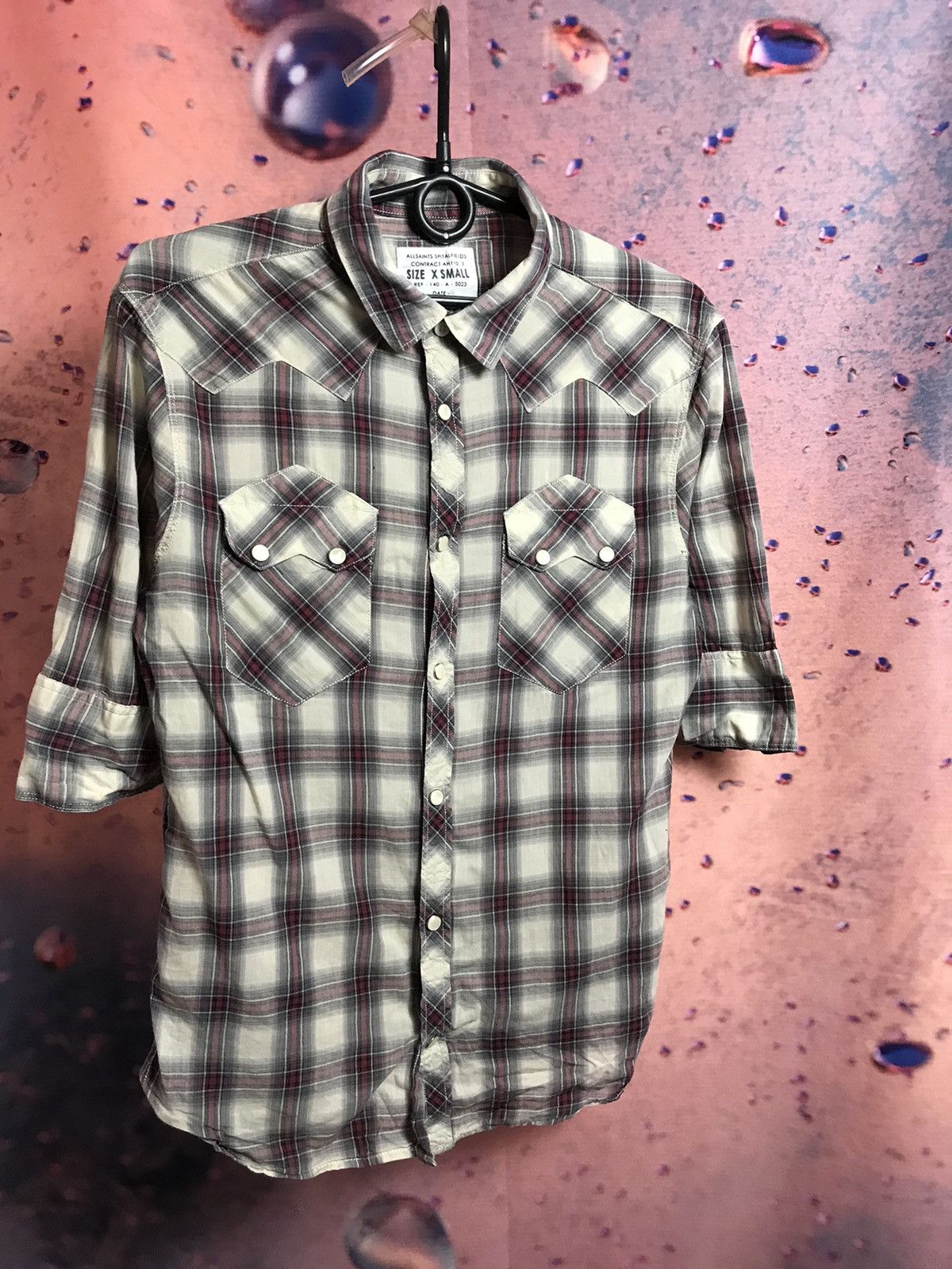 Allsaints Allsaints luxury streetwear shirt Size US XS / EU 42 / 0 - 2 Thumbnail