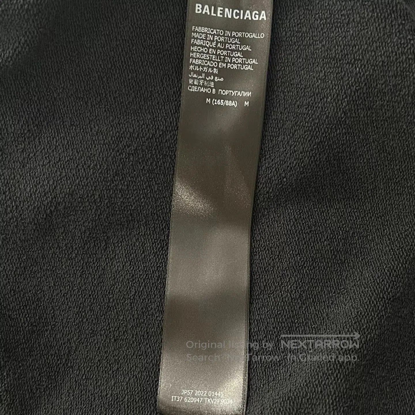 Balenciaga Gray Oversized Hoodie with Front Pocket. Size US M / EU 48-50 / 2 - 4 Thumbnail