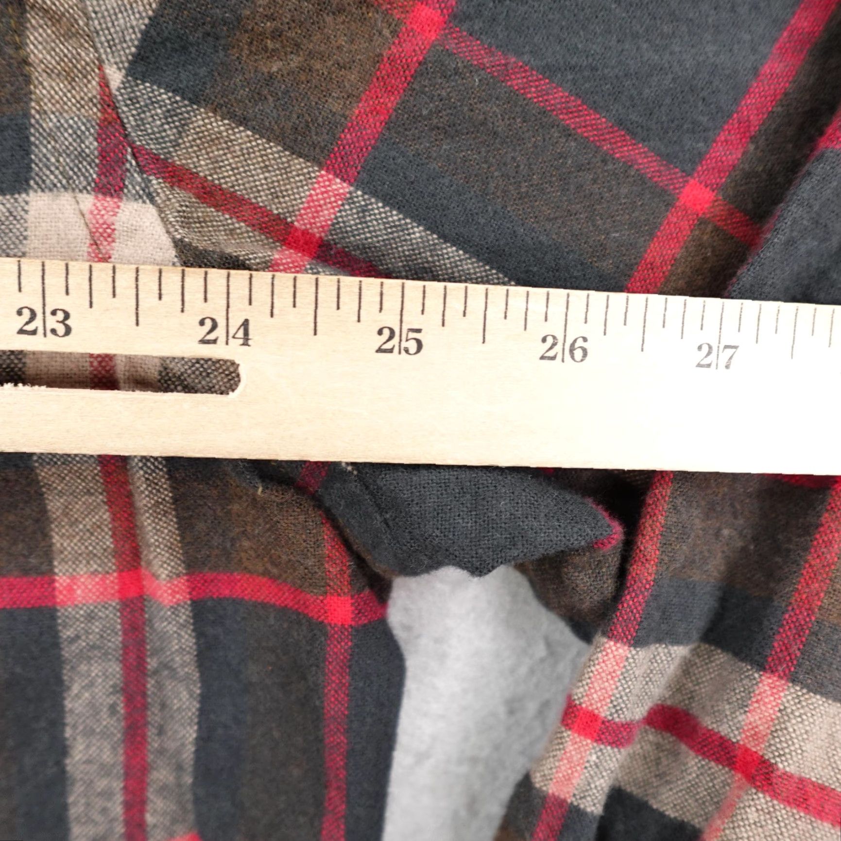 Pendleton Pendleton Shirt Mens XL Gray Red Brown Plaid Mason Flannel Button-Up Long Sleeve Size US XL / EU 56 / 4 - 6 Thumbnail