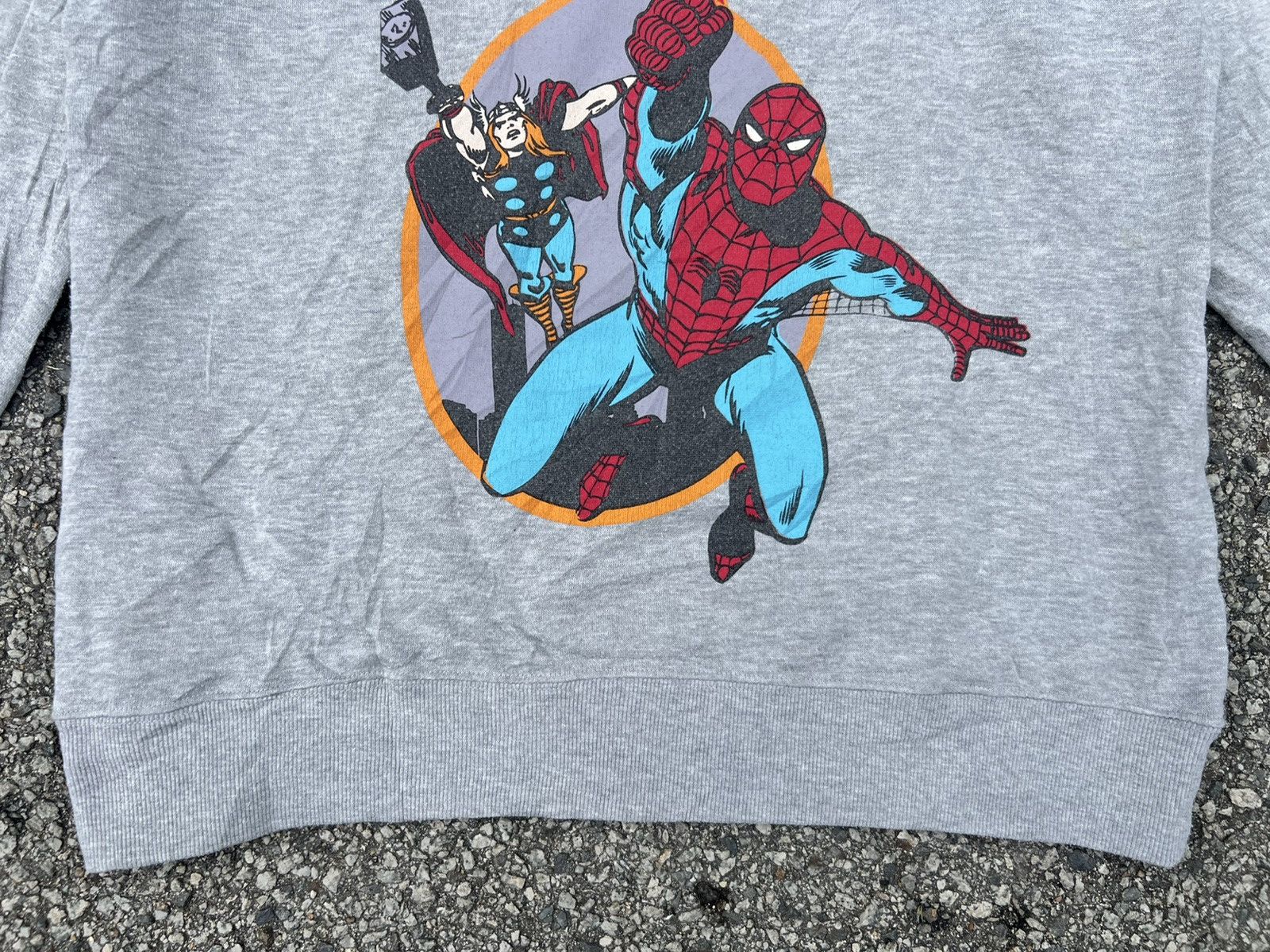 Marvel Comics × Vintage Marvel Comics The Amazing Spider-Man Sweatshirt Size US L / EU 52-54 / 3 - 4 Thumbnail