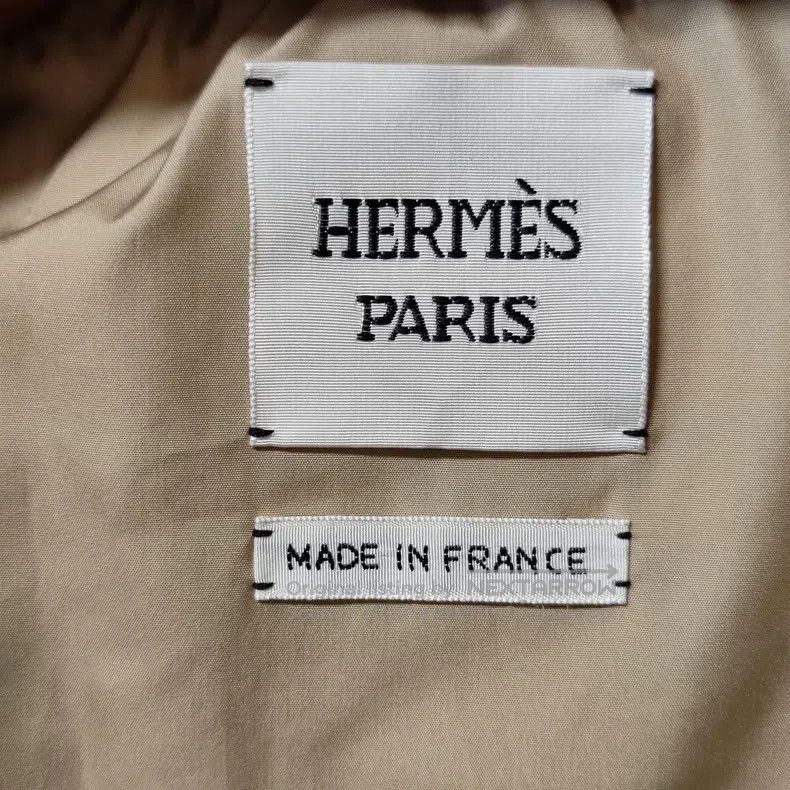 Hermes Hermes Beige Cashmere Short Down Jacket Size XXS / US 00 / IT 34 - 5 Thumbnail
