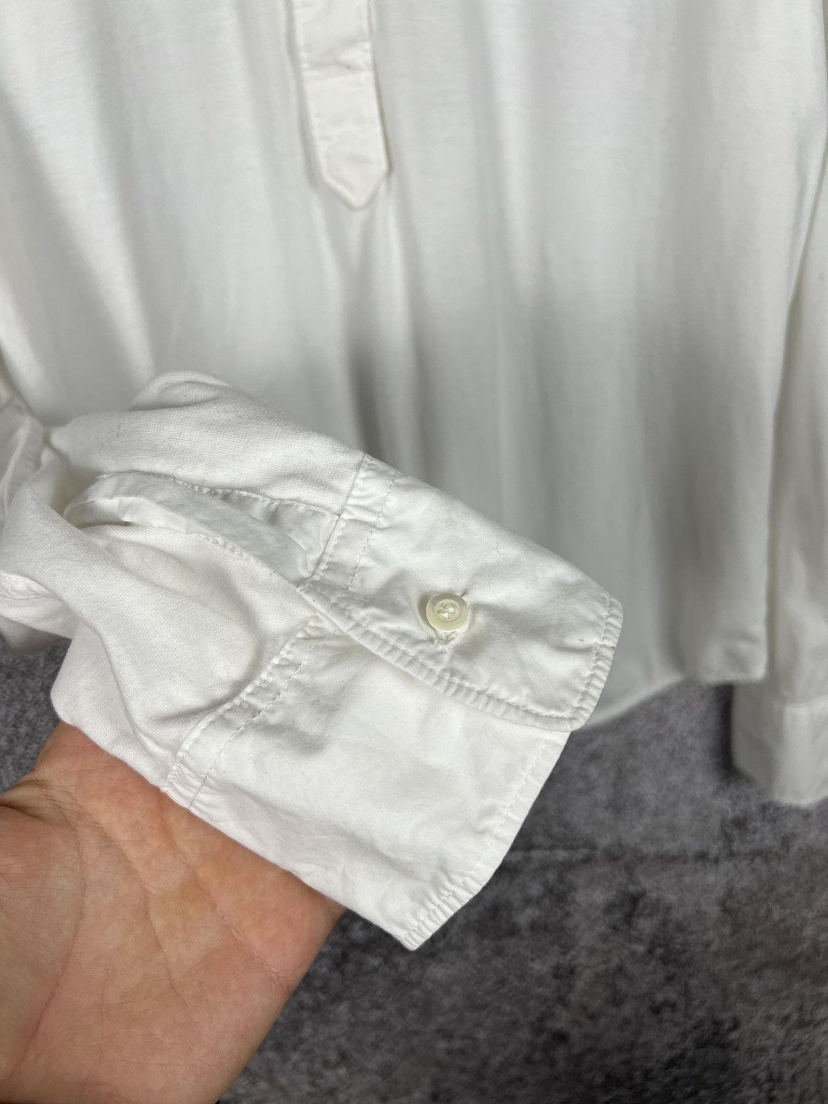 Aspesi Aspesi Half placket shirt XL XXL half button Size US XXL / EU 58 / 5 - 8 Thumbnail