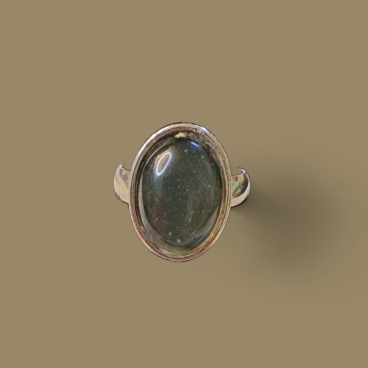 The Unbranded Brand Vintage Silvertone size adjustable mood ring size 6 Size ONE SIZE - 1 Thumbnail