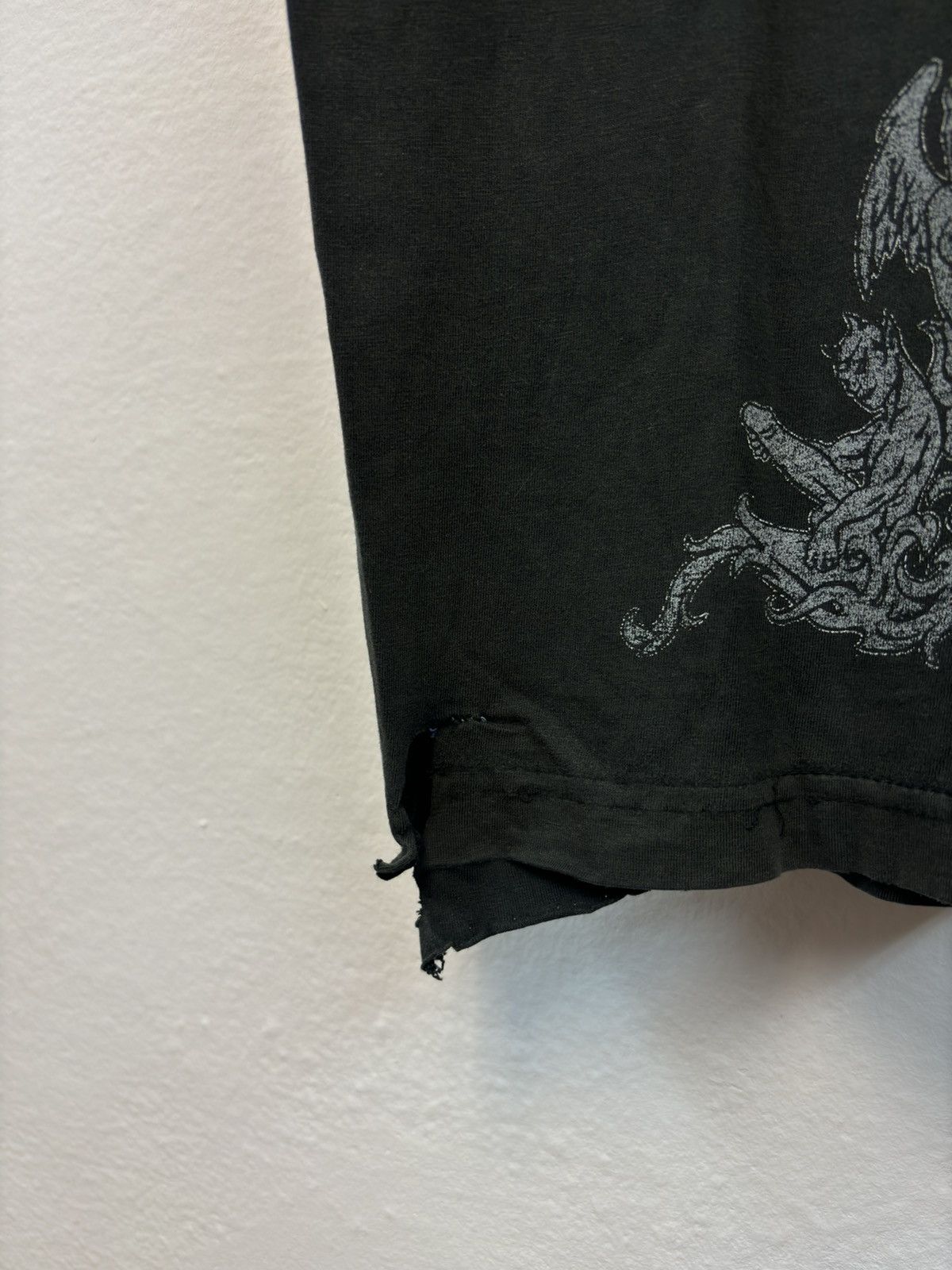 Band Tees × Vintage Vintage Die Arzte rock tee 90’s DEVIL OPIUM 666 WASHED FADED Size US L / EU 52-54 / 3 - 4 Thumbnail