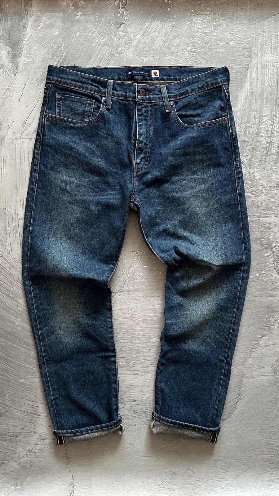 Levi's Made & Crafted 🔥Levi’s Made & Crafted Made in Japan Slim Taper Jeans Size US 33 - 2 Thumbnail