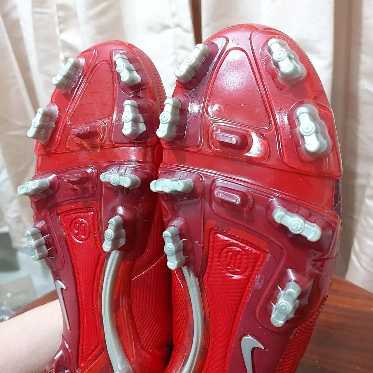 Nike T90 Laser II Elite FG Red 318793-606 Us10 Uk9 28CM RARE!!! Size US 9 / EU 42 - 16 Thumbnail