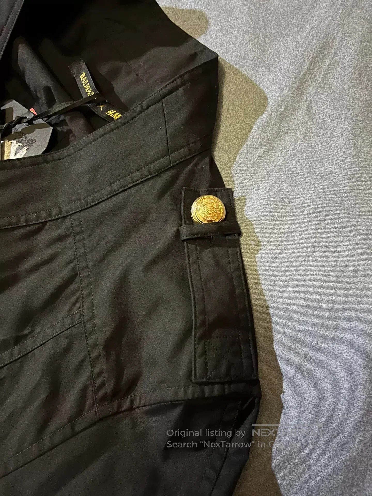 Balmain balmain x hm black double-breasted blazer. Size US L / EU 52-54 / 3 - 3 Thumbnail