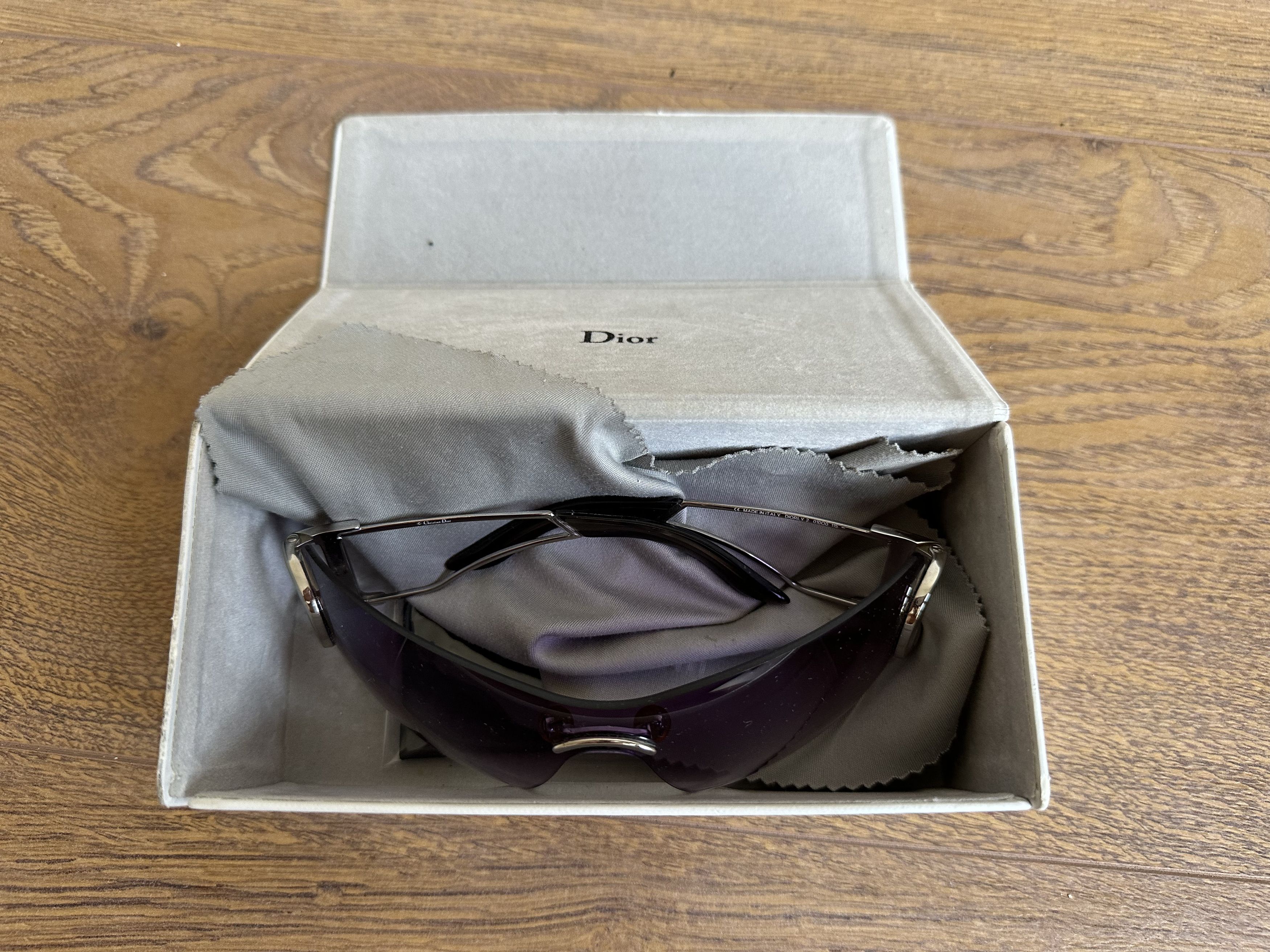 Dior Vintage Christian Dior Diorly 1 Silver Size ONE SIZE - 6 Thumbnail