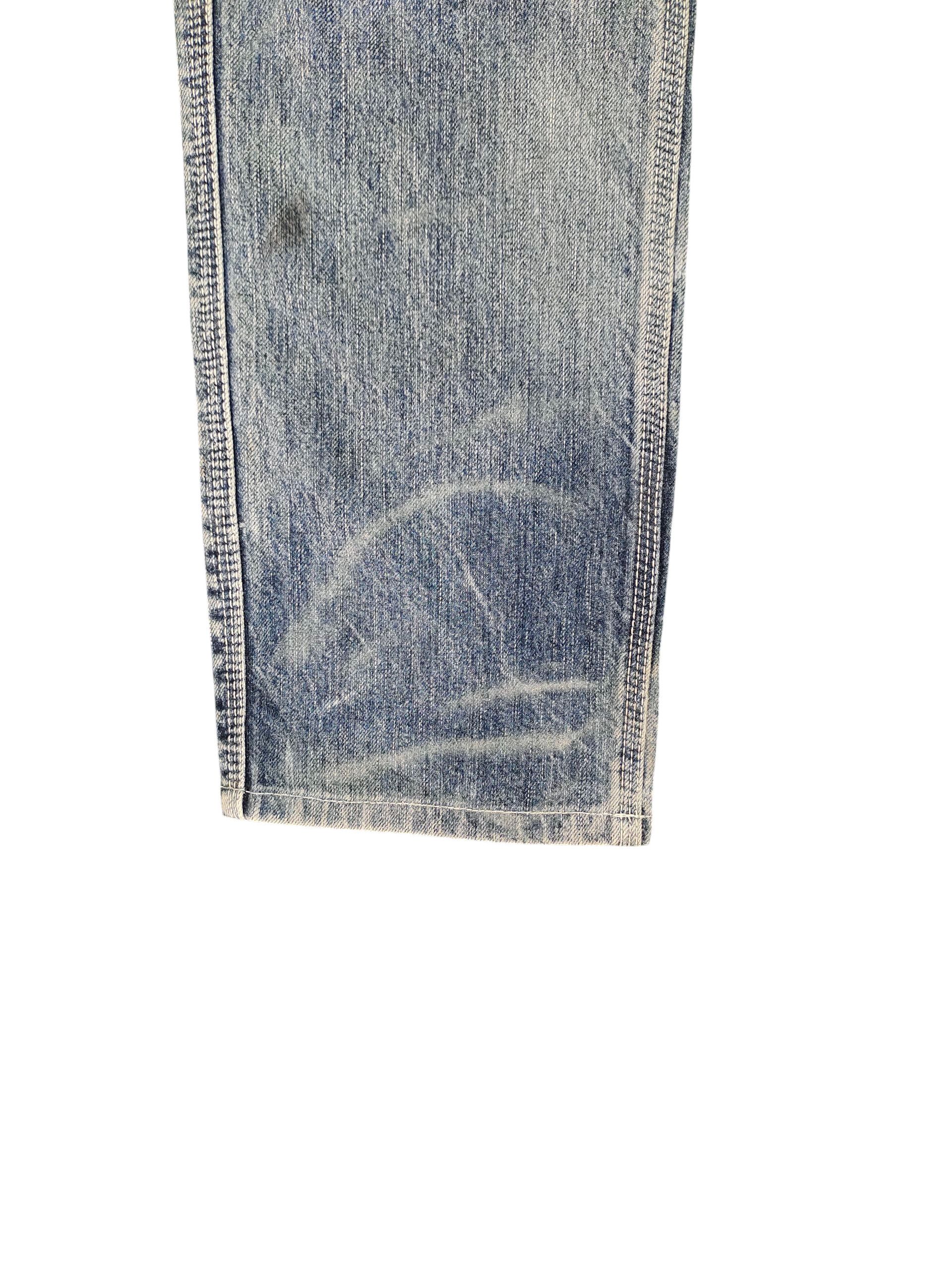Kapital Vintage Blueway Japan Clawmark Distress Denim Jeans Size US 31 - 6 Thumbnail