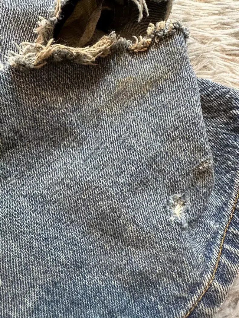 Balenciaga Balenciaga size XS Distressed Pants, Jeans, Long Trousers Size US 27 - 4 Thumbnail