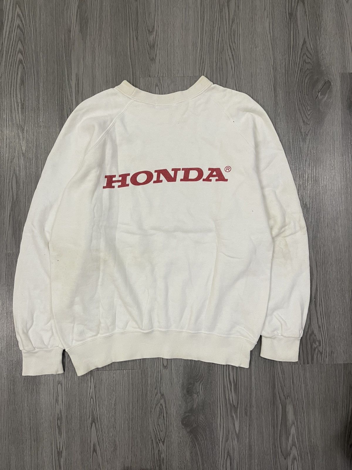 Honda Golden era 80s HONDA Champ MX dirt bike crewneck pullover Size US M / EU 48-50 / 2 - 10 Thumbnail