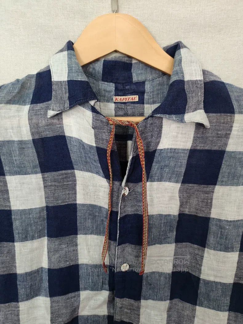 Kapital Kapital Cotton and linen ethnic style short-sleeved shirt Size US L / EU 52-54 / 3 - 2 Thumbnail