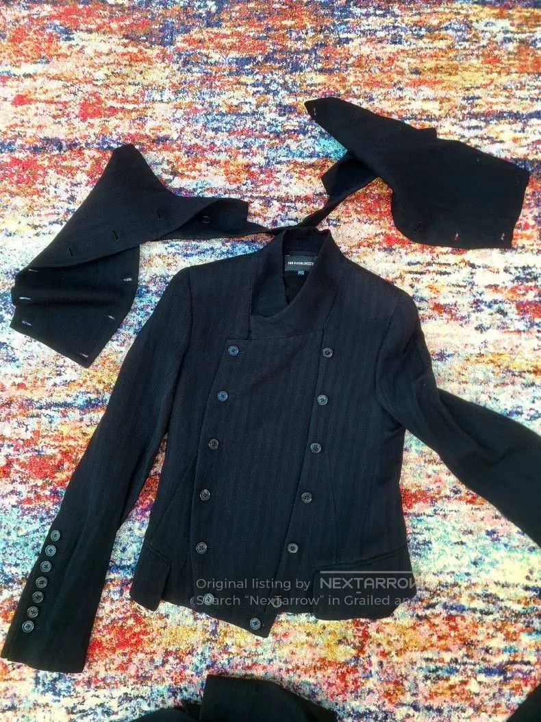 Ann Demeulemeester Ann Demeulemeester Men's Deconstructed Coat. Size M / US 6-8 / IT 42-44 - 4 Thumbnail
