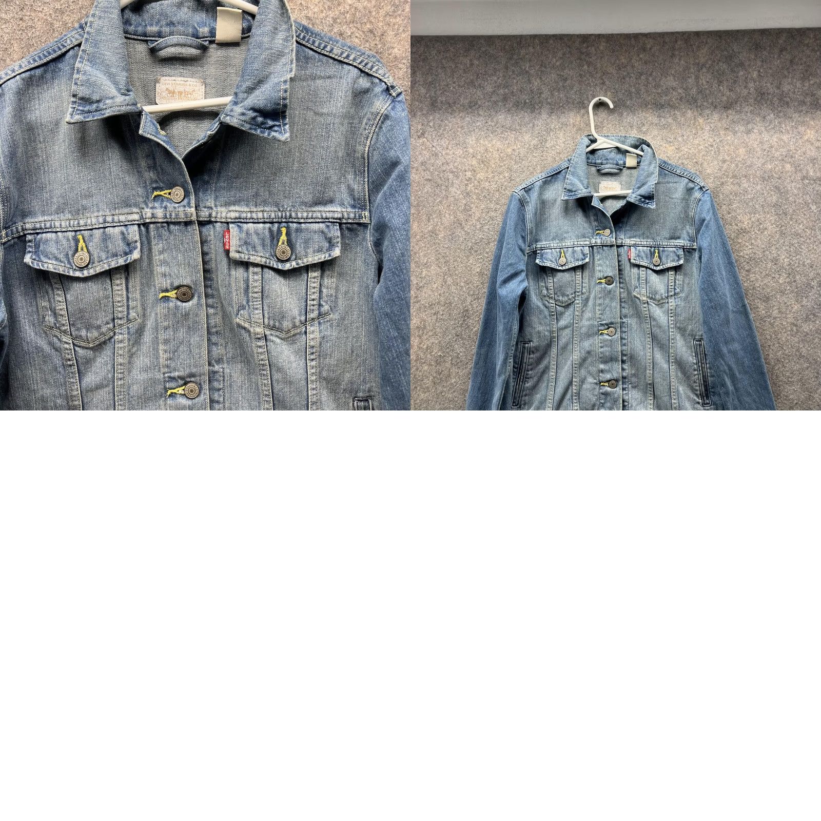 Levi's Levi'S Jacket Women Large Ladies Blue Denim Button Down Cotton Casual Vintage Size L / US 10 / IT 46 - 9 Thumbnail