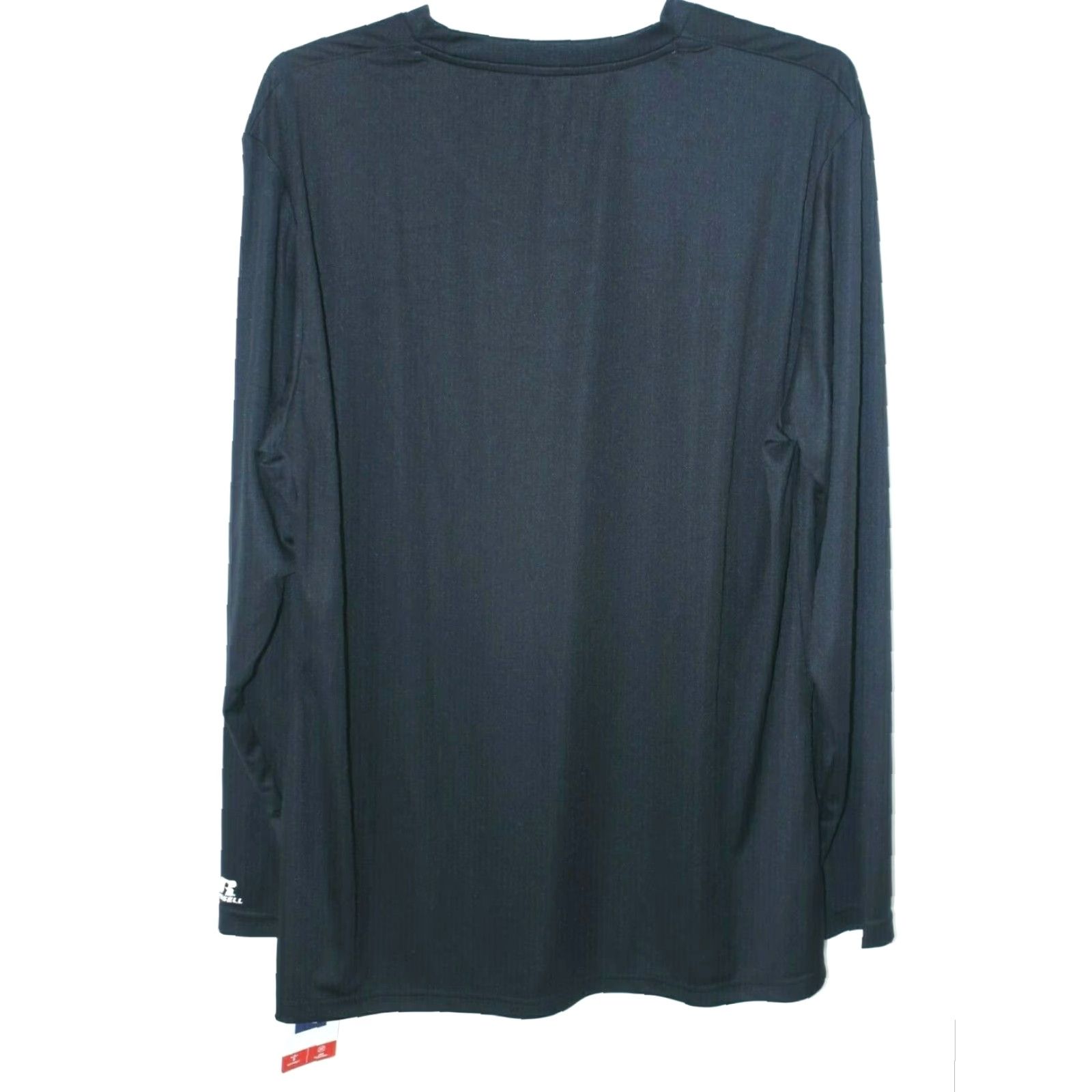 Vintage RUSSELL Athletic Training Thermal T-Shirt Mens XL Black Long Sleeve Size US XXL / EU 58 / 5 - 2 Thumbnail