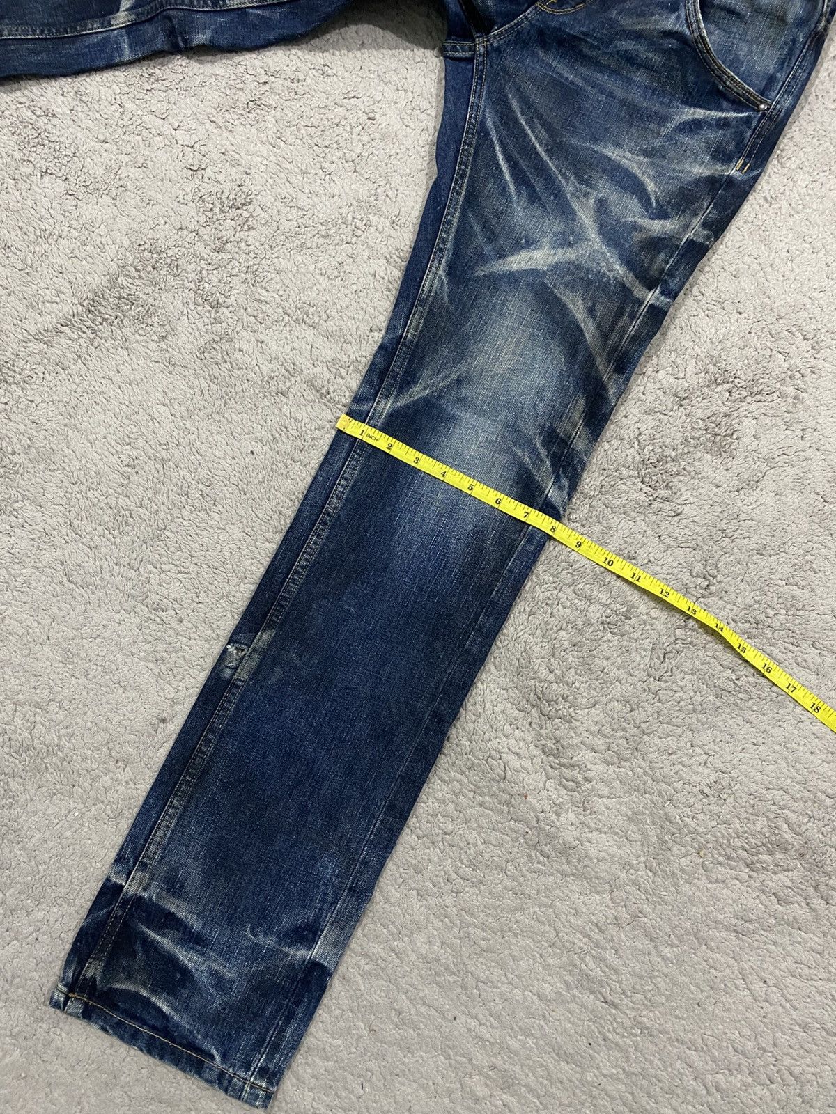 Tornado Mart NEED GONE ‼️ Rattle Trap Distressed Rusty Denim Jeans Punk Size US 31 - 17 Thumbnail