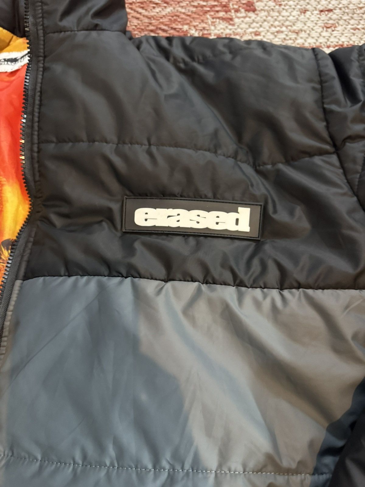 Erased Project Erased Project Puffer Jacket Burning City Size XXL RARE Size US XXL / EU 58 / 5 - 2 Thumbnail