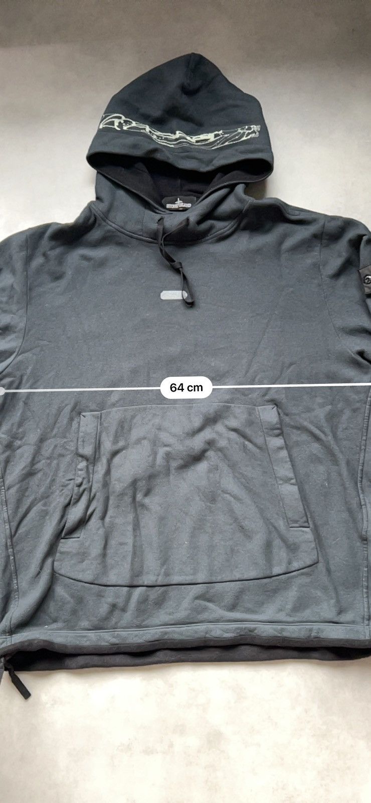 Stone Island Shadow Project Stone Island Shadow Project FW22 Fleece Hoodie Size US XL / EU 56 / 4 - 4 Thumbnail
