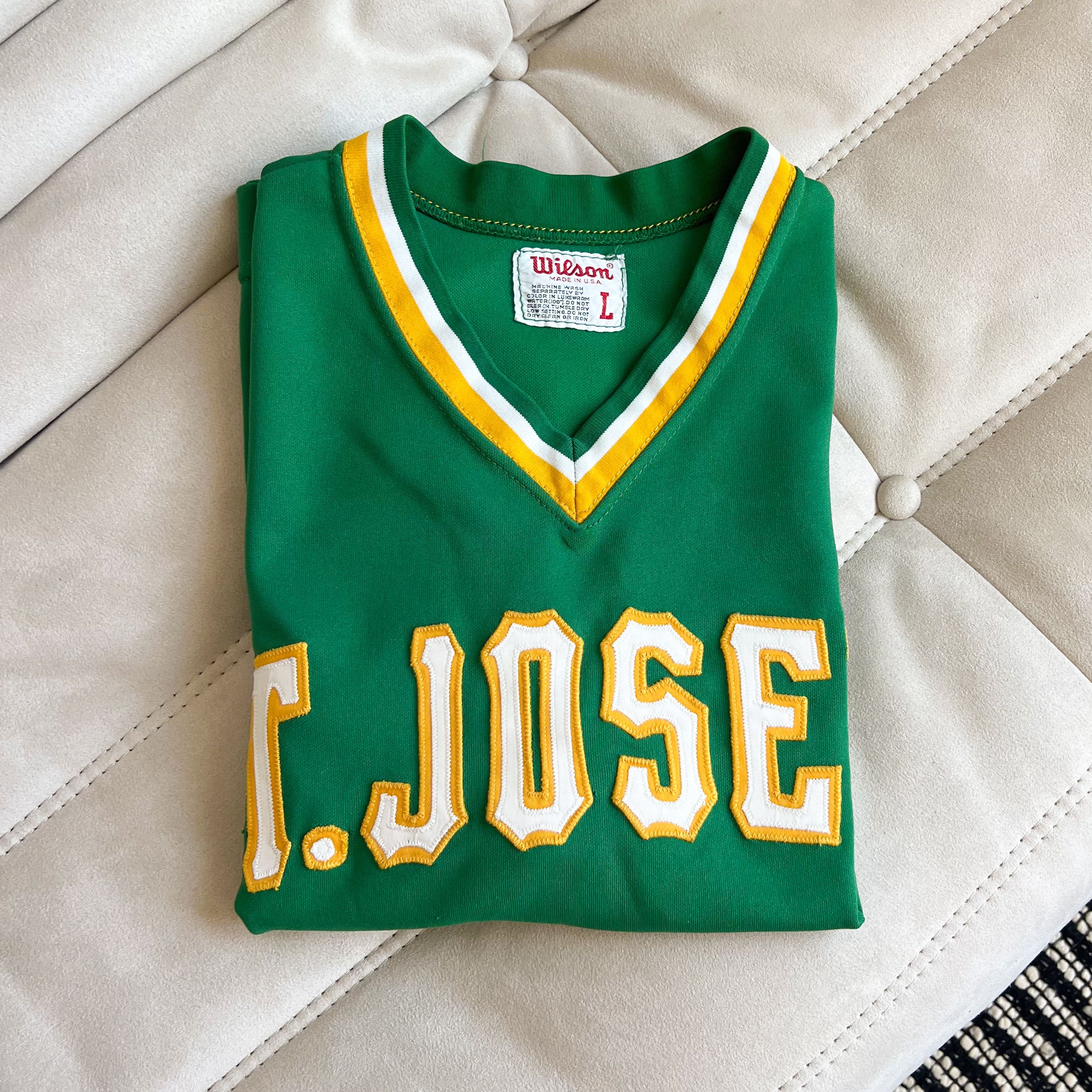 Vintage True Vintage 70's St Joseph School Jersey Shirt Made In USA Size US M / EU 48-50 / 2 - 9 Thumbnail