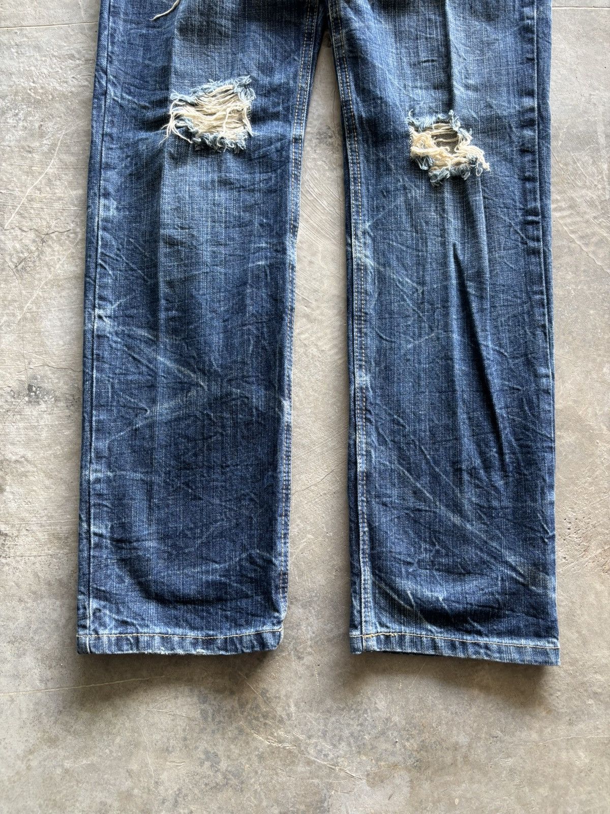 PPFM Distressed double waist C.O.L.Z.A japanese punk goth style Size US 30 / EU 46 - 11 Thumbnail