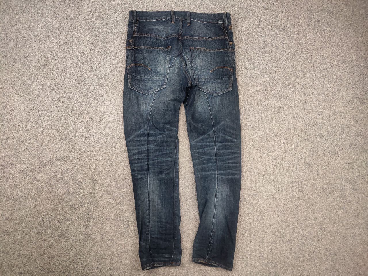 G-Star G Star Raw lanc 3d tapered Faded Denim Jeans Vintage LGB Size US 34 / EU 50 - 6 Thumbnail