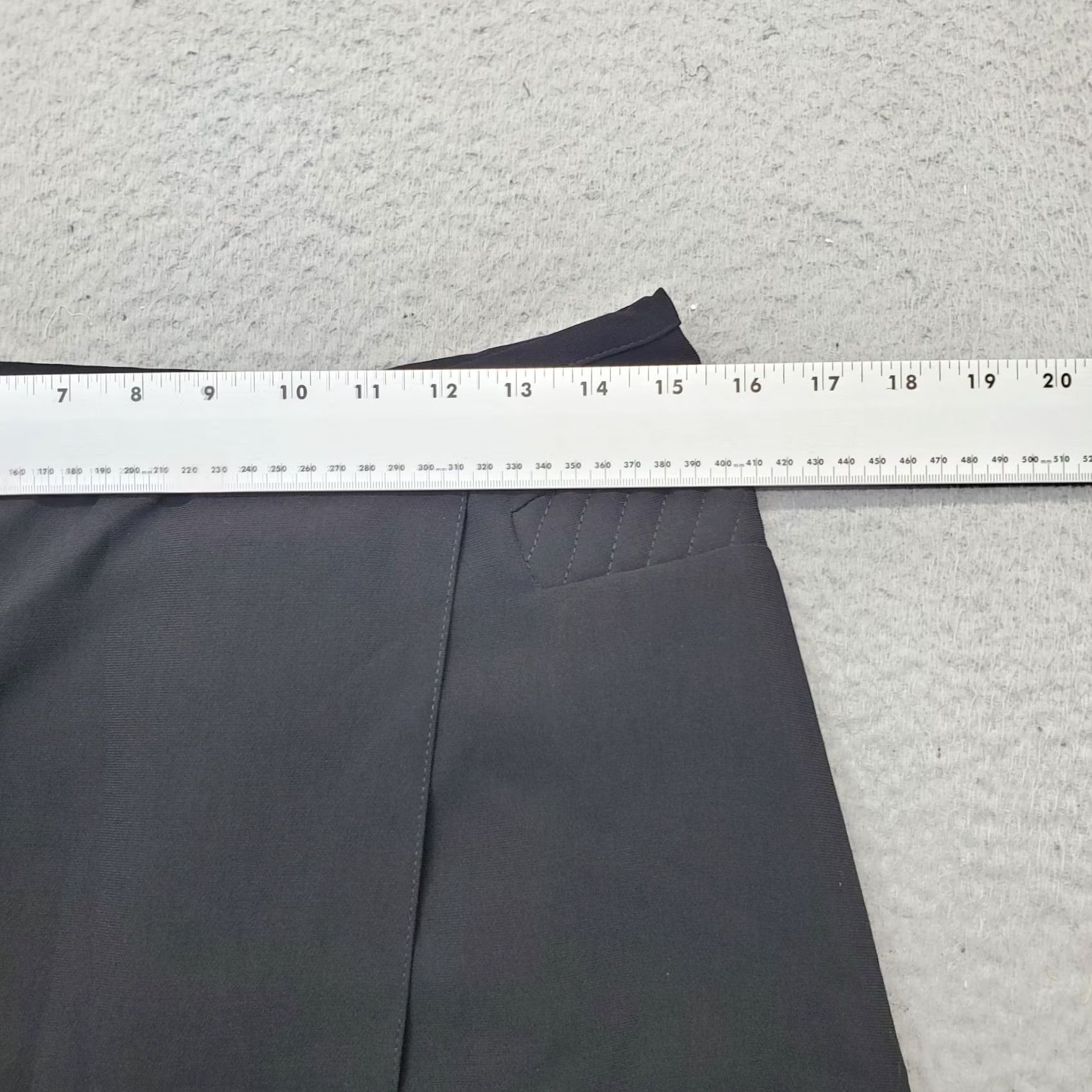 Worthington Worthington Wrap Skirt Womens Size 6 Black Lined Classic Fit Pull On A-line Short, 100% Polyester, Wrap Style, NWT, Womens Size 28" / US 6 / IT 42 - 4 Thumbnail