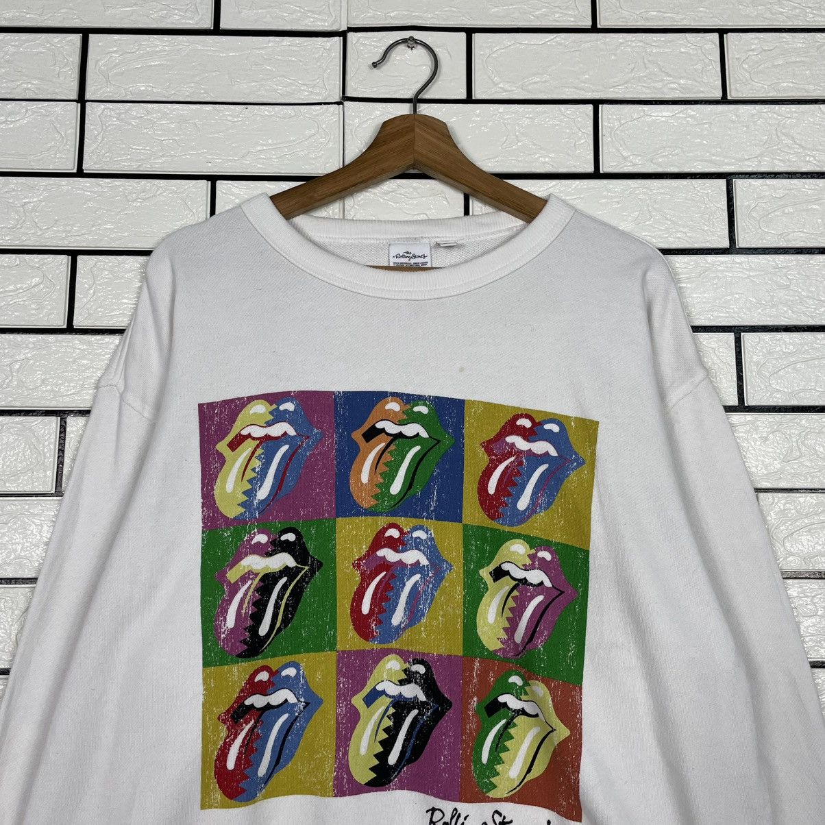 Japanese Brand The Rolling Stone Big Print Sweatshirt Size US L / EU 52-54 / 3 - 2 Thumbnail