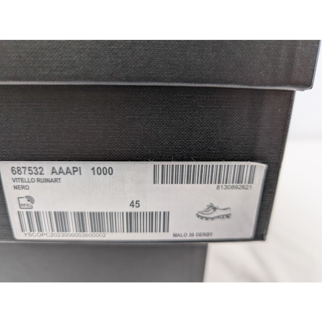 Saint Laurent Paris o1rshd1 Q:2 / Malo 20 Derby Shoe Boots in Black Size US 12 / EU 45 - 20 Thumbnail