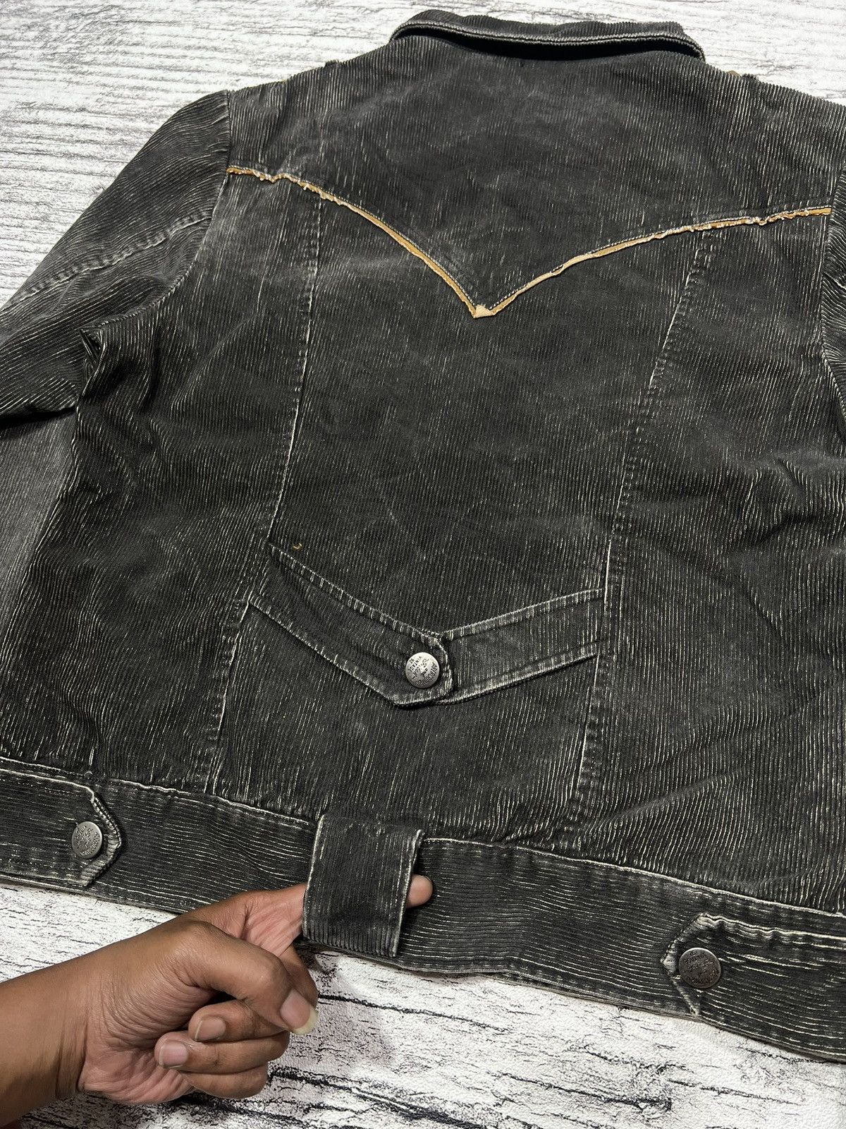 Undercover 2000s Y's Y-3 Adidas Buckle Hybrid Corduroy Trucker y2k Lgb Size US M / EU 48-50 / 2 - 7 Thumbnail