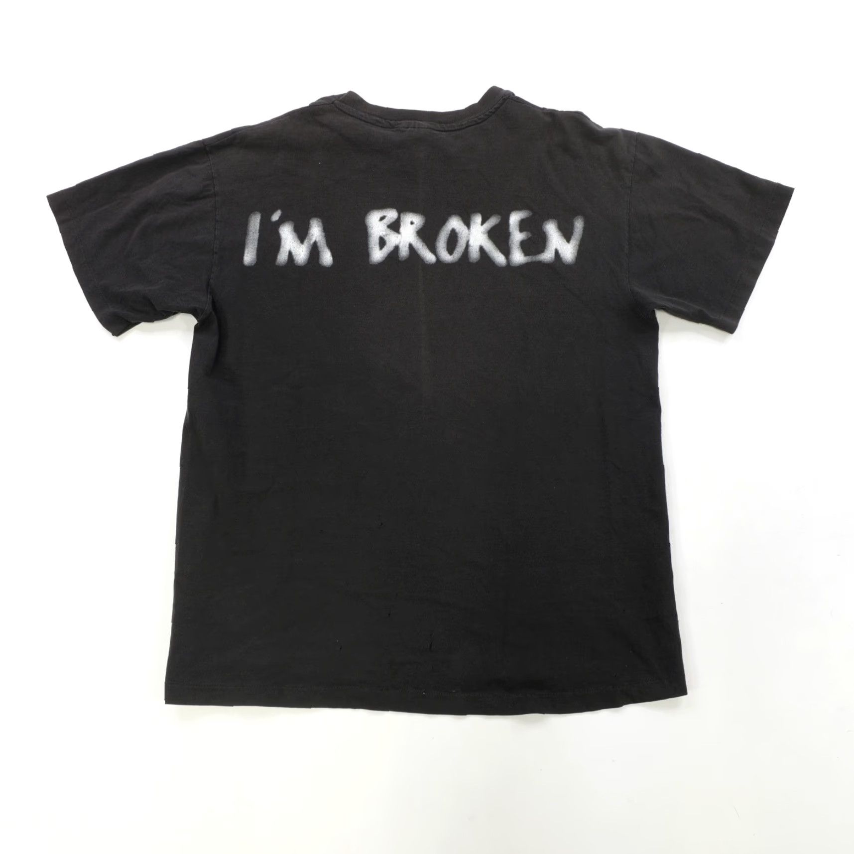 VINTAGE Rare Pantera Far Beyond Driven 1994 Tour I’m Broken T Shirt 90s Black L Mens T-Shirt Hanes Short Sleeve Cotton Middle Age?