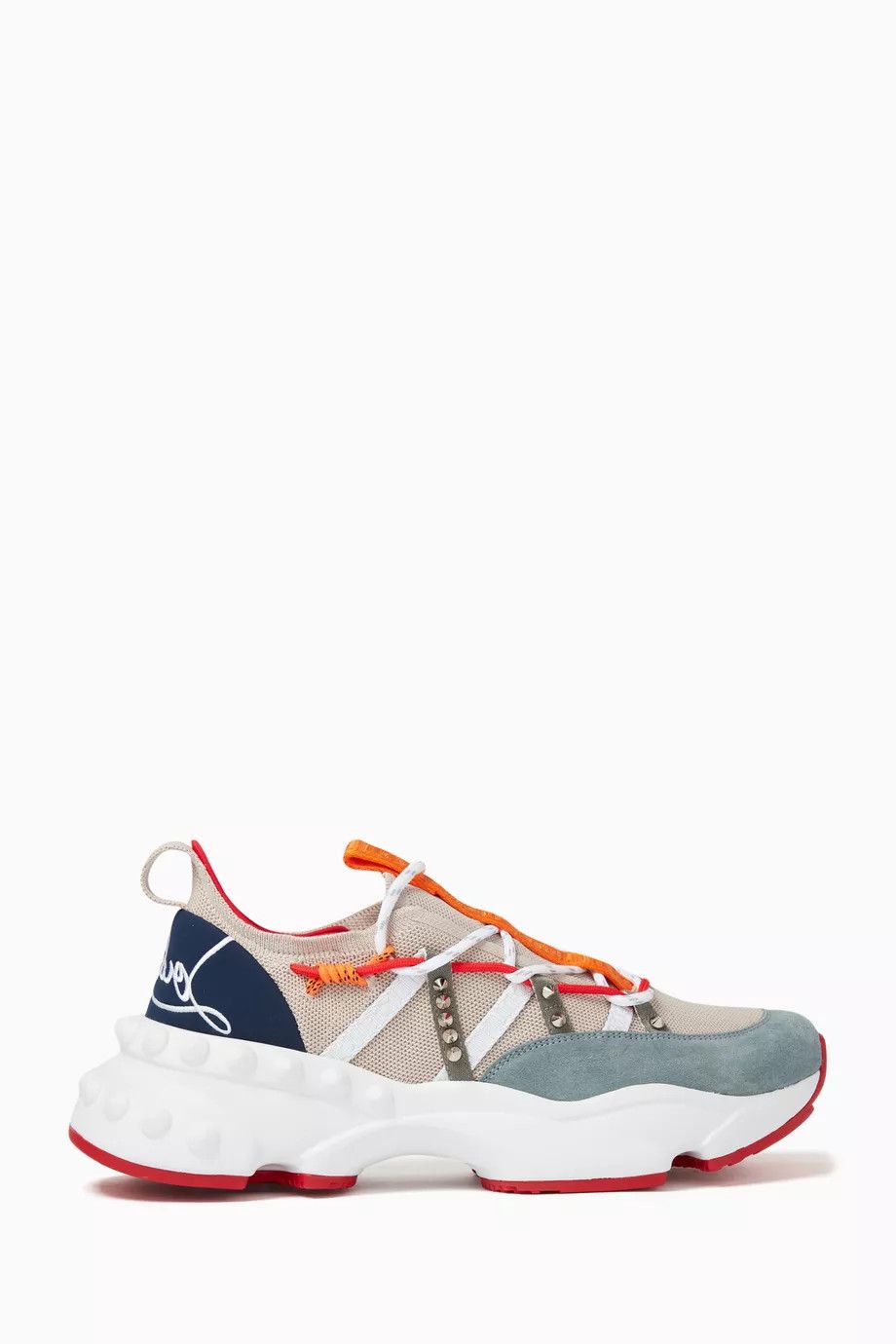 Christian Louboutin o1bcso1str0326 Sneakers in Multicolor Size US 11.5 / EU 44-45 - 1 Thumbnail