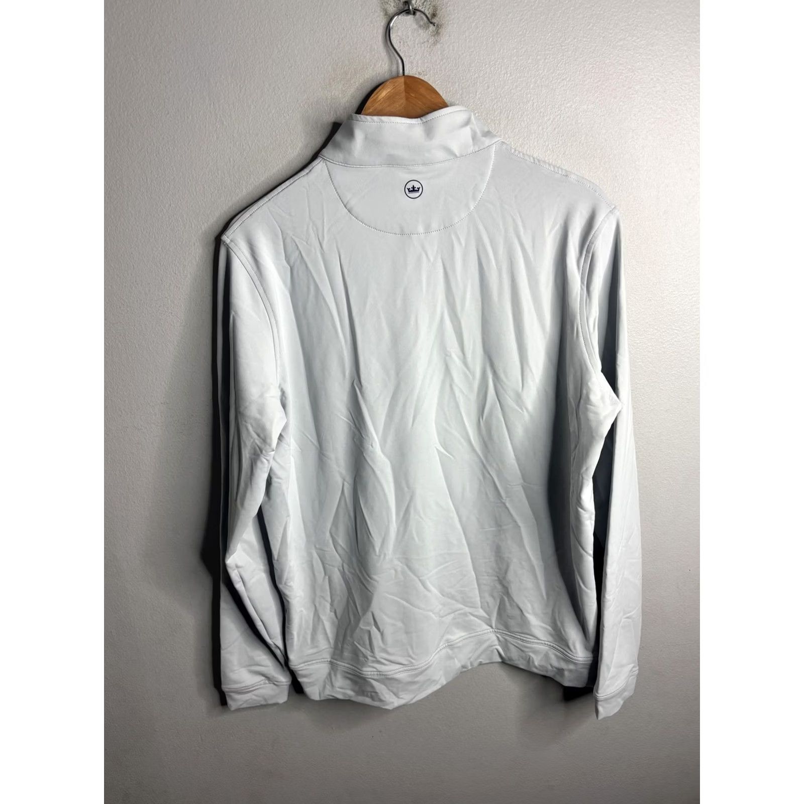 Peter Millar Peter Millar Pullover Mens M White 1/4 Zip Golf Logo Layer Size US M / EU 48-50 / 2 - 5 Thumbnail