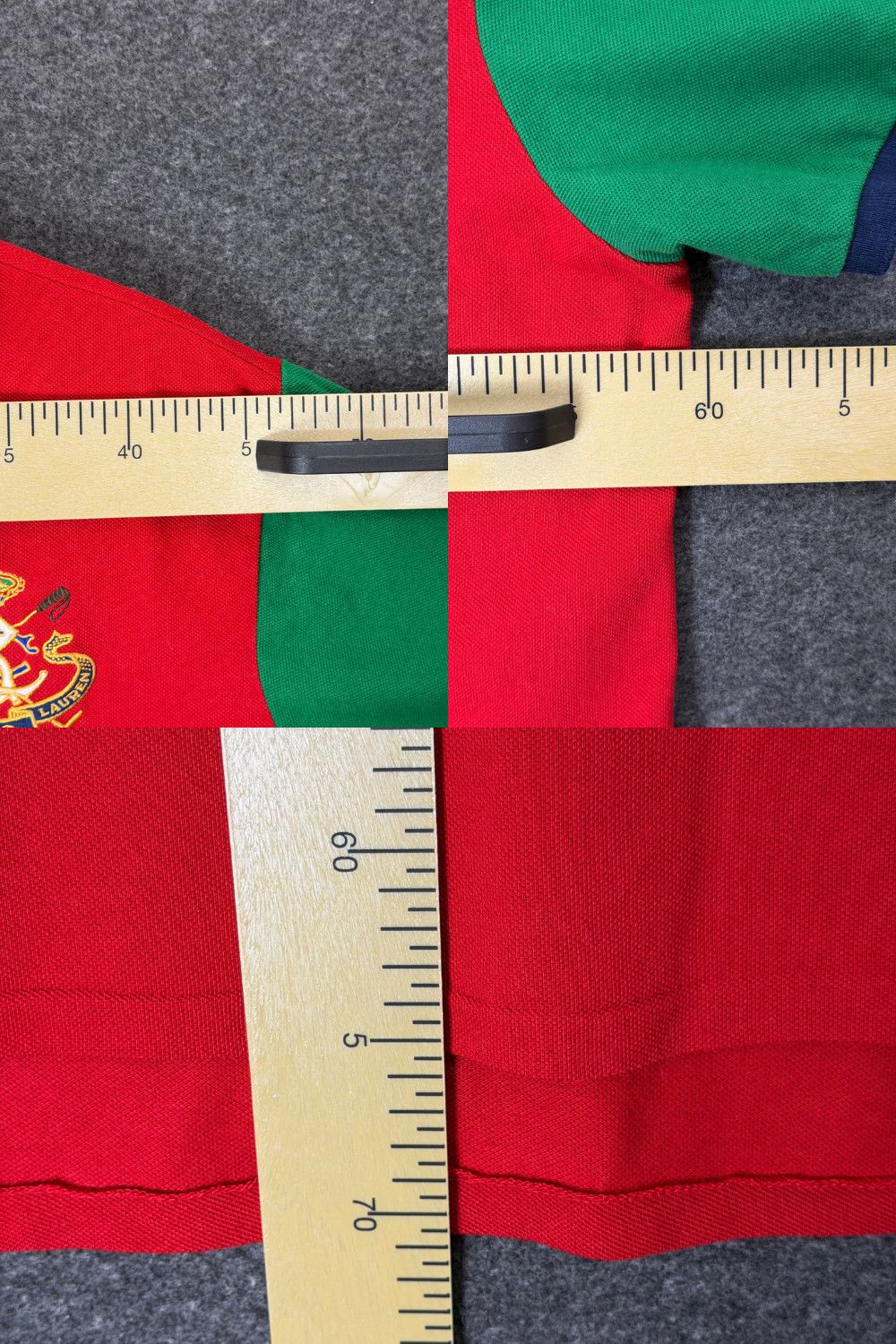 Polo Ralph Lauren 2010 Polo Ralph Lauren Crest Sash Rugby Polo Number 3 Size US XL / EU 56 / 4 - 4 Thumbnail