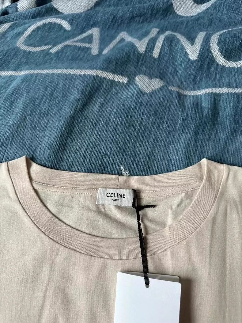 Celine Celine Short Sleeve Cropped TShirt Size US S / EU 44-46 / 1 - 2 Thumbnail