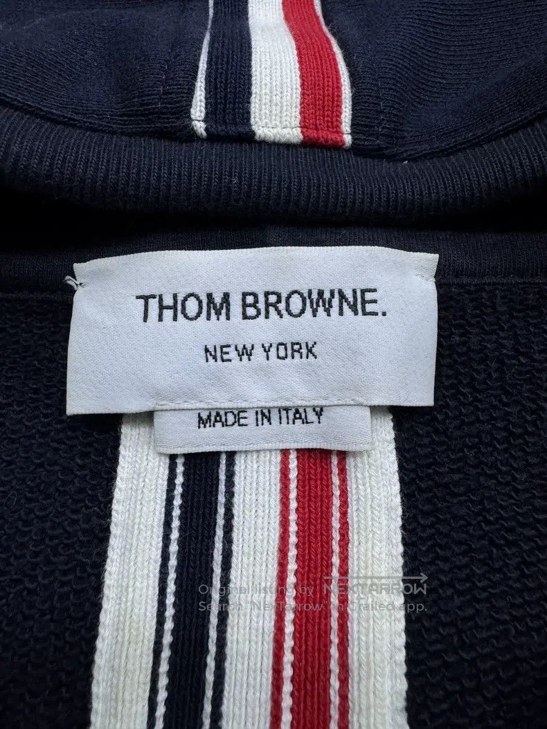 Thom Browne Thom Browne Cangyin color stripe zipper coat Size US XXL / EU 58 / 5 - 3 Thumbnail