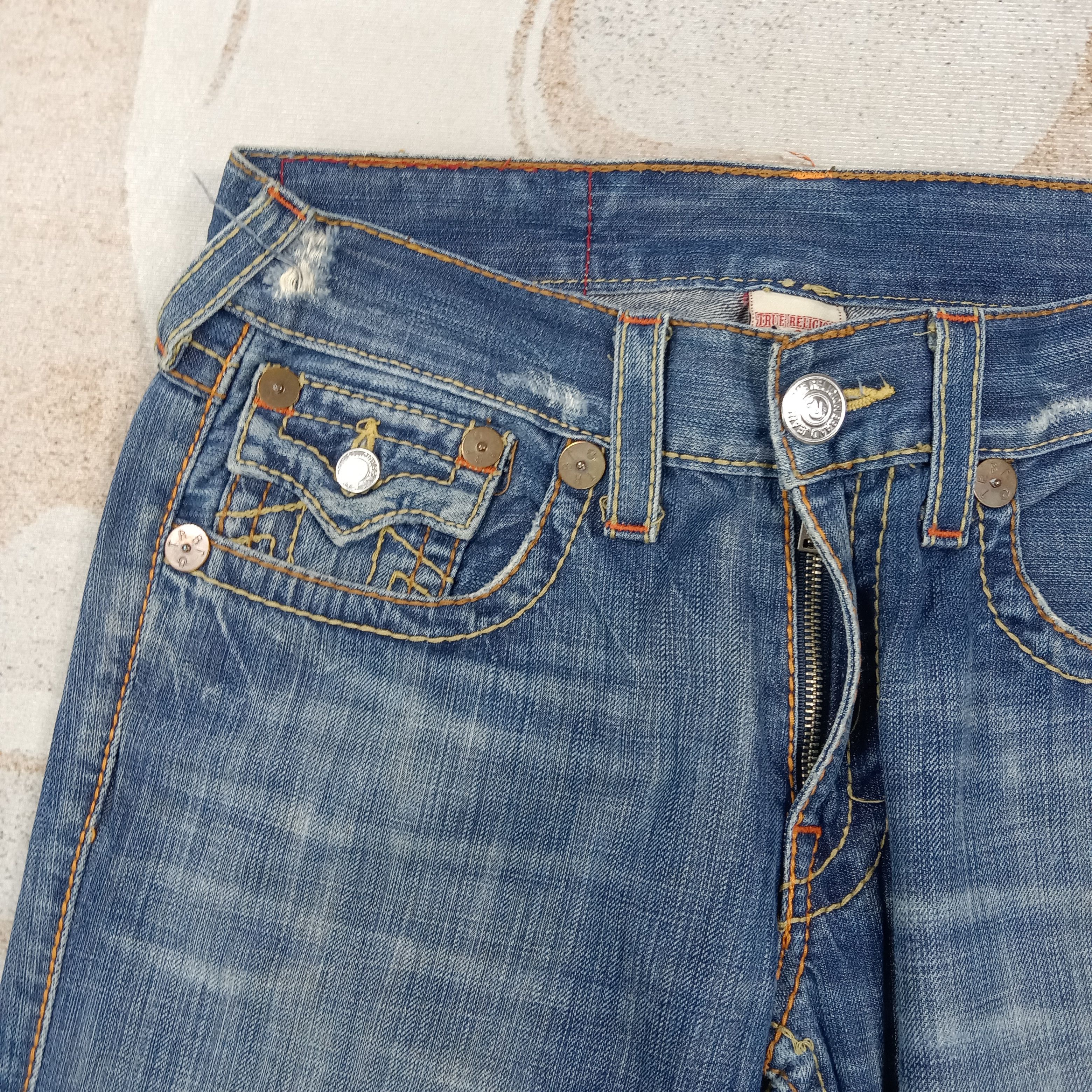True Religion True Religion American Brand Baggy Denim Jeans C280N28 Size US 33 - 6 Thumbnail
